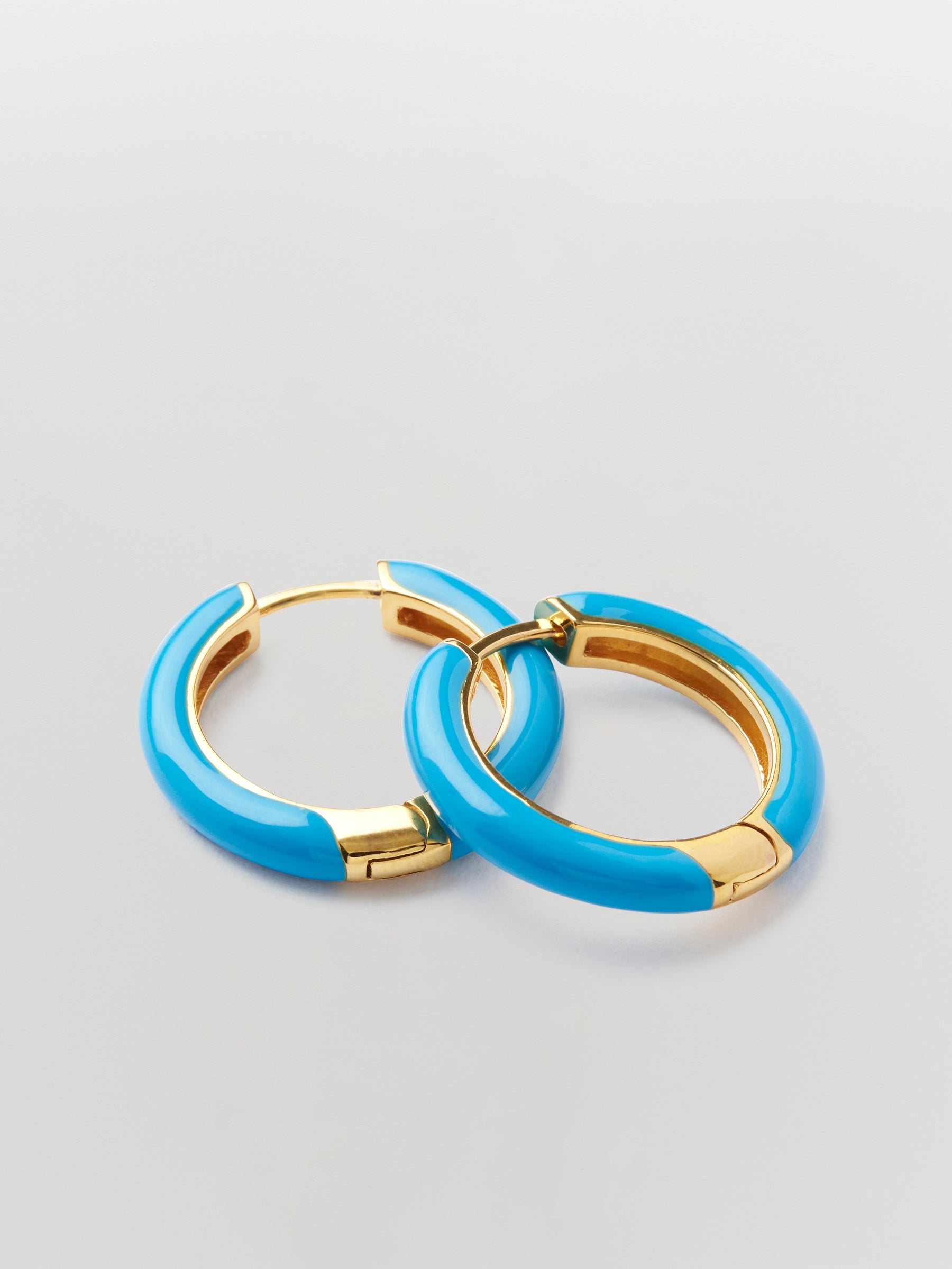 sener besim turquoise enamel hoop