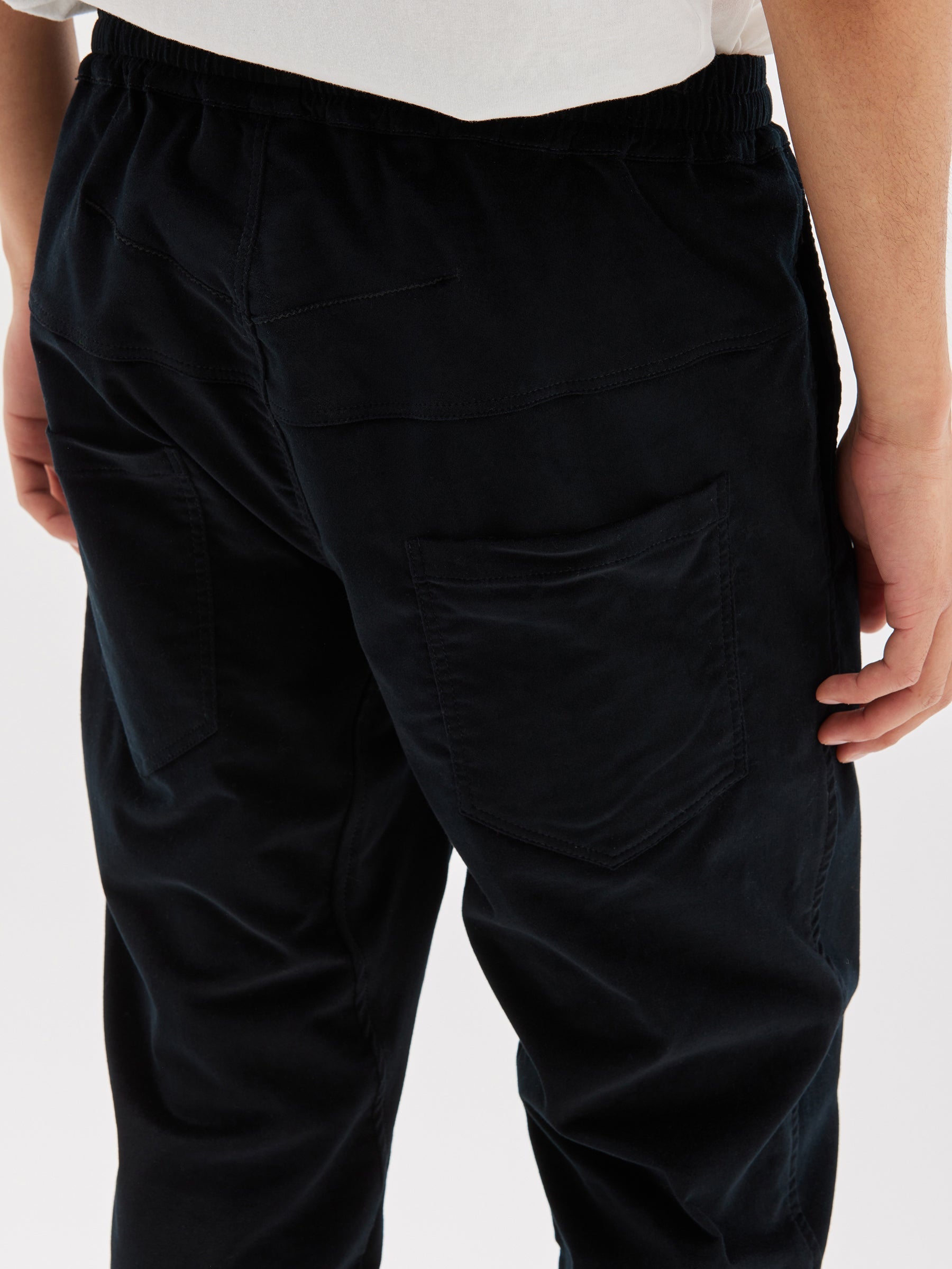 cotton-velvet-pull-on-pant-aw22mfb05-black
