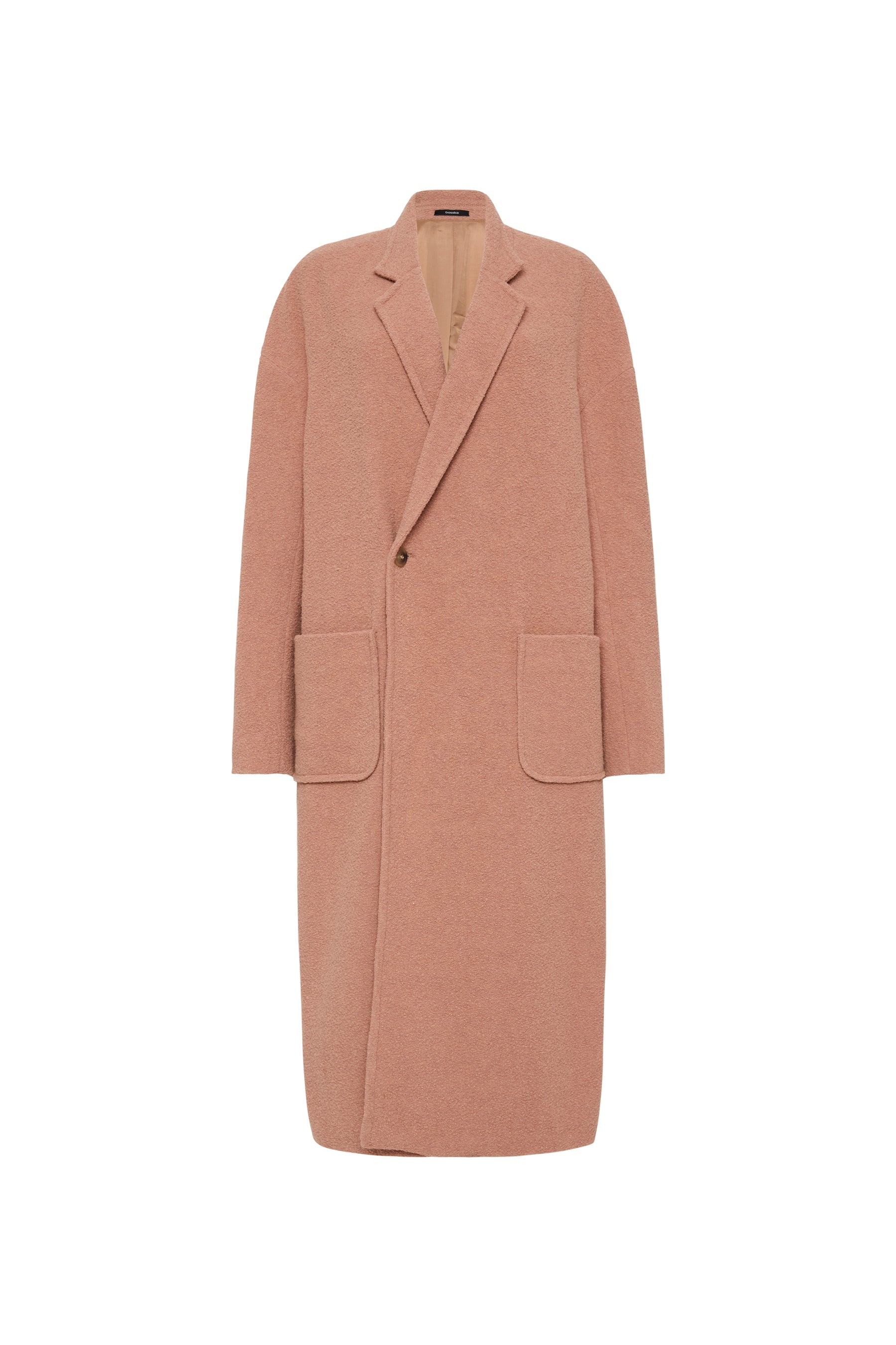 oversized woollen coat