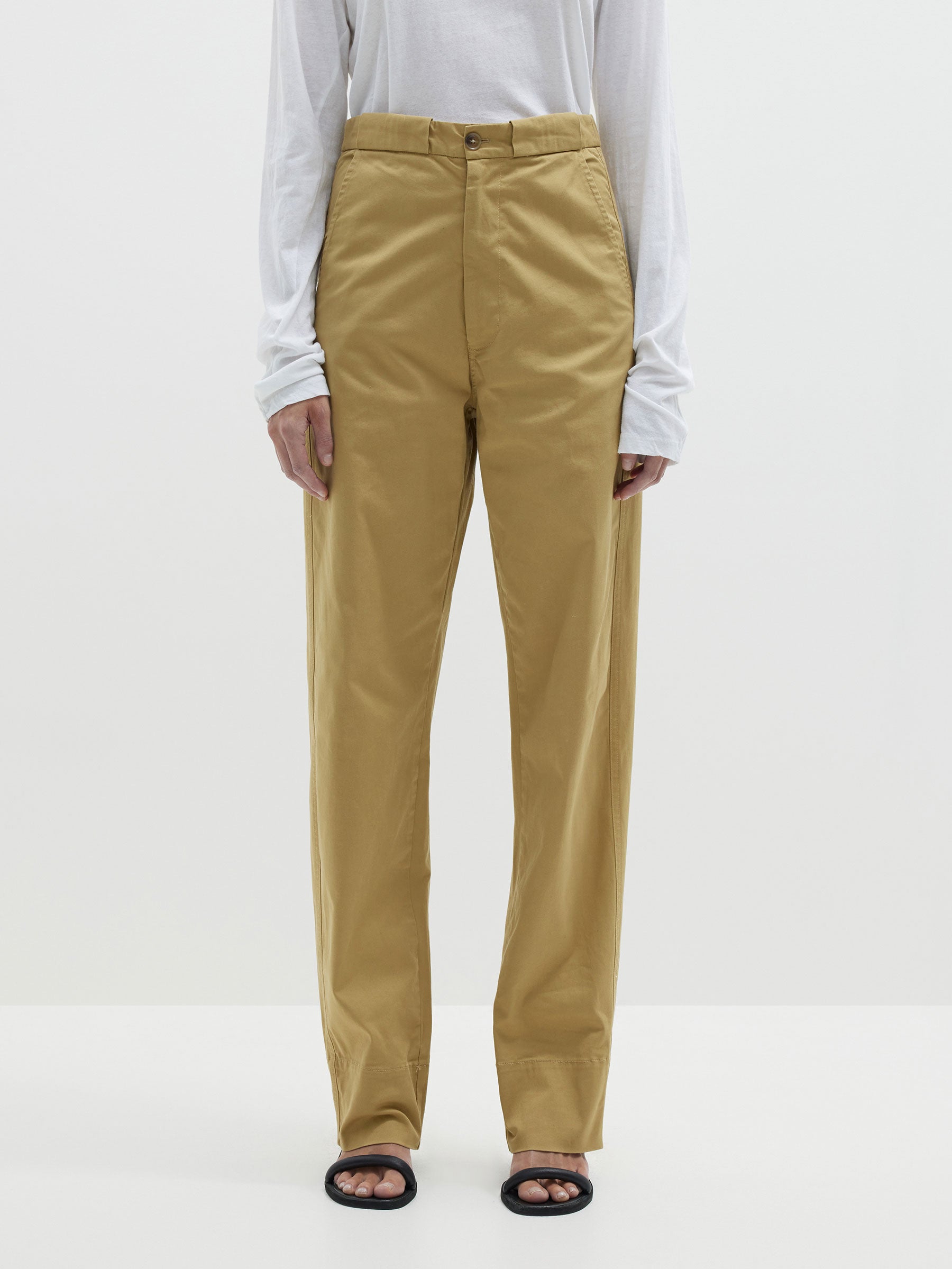 waistband detail vacation pant