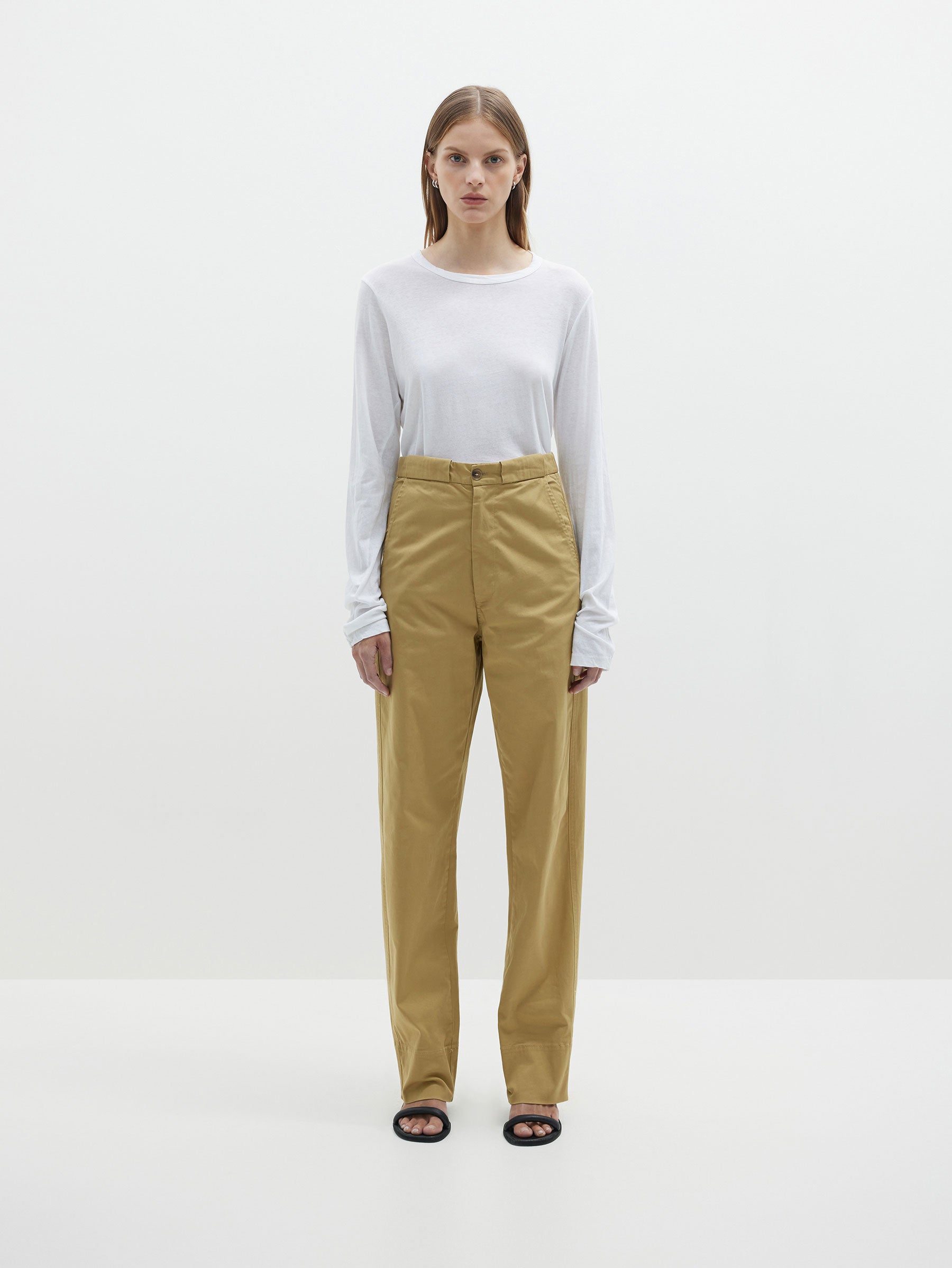 waistband detail vacation pant