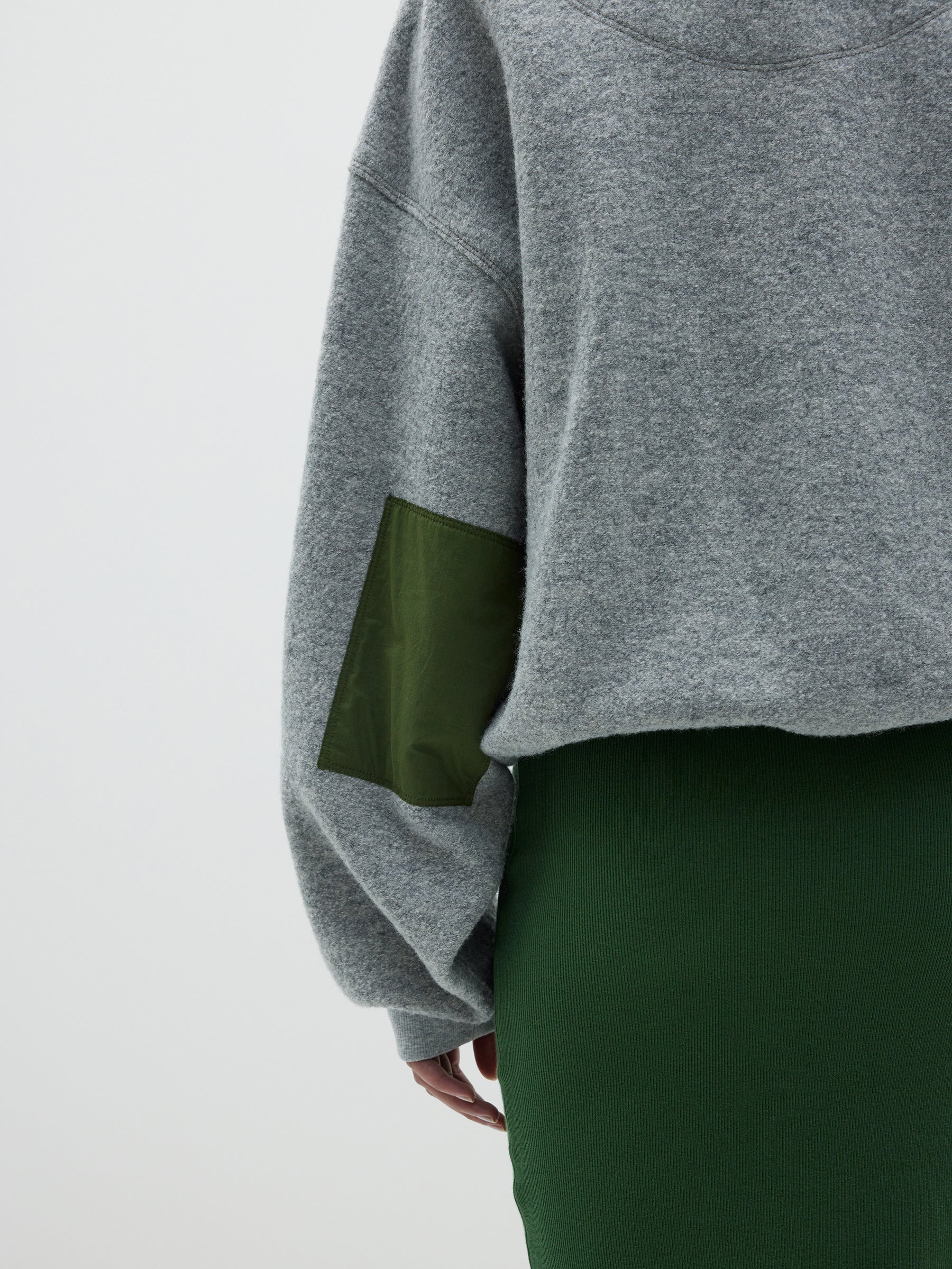 woollen popover jacket