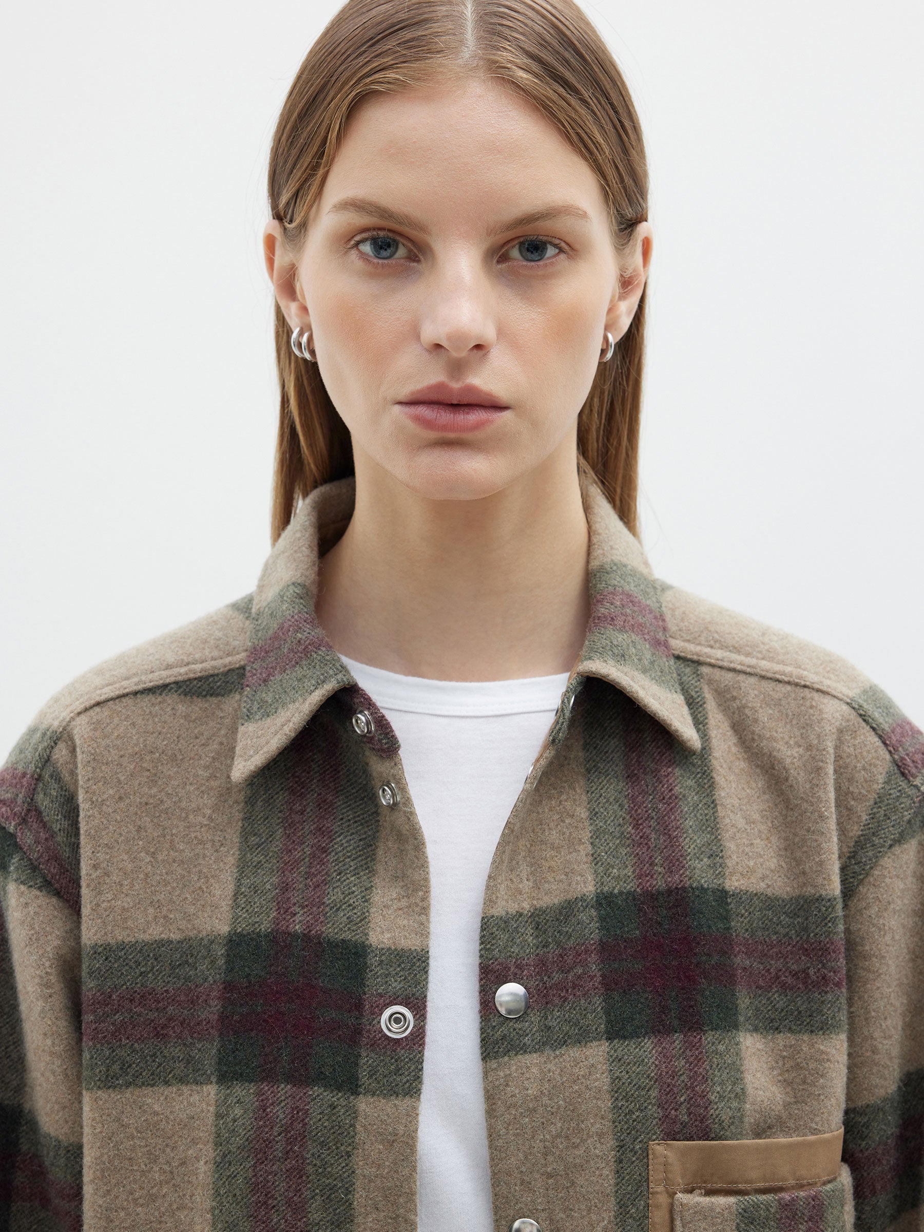 check overshirt