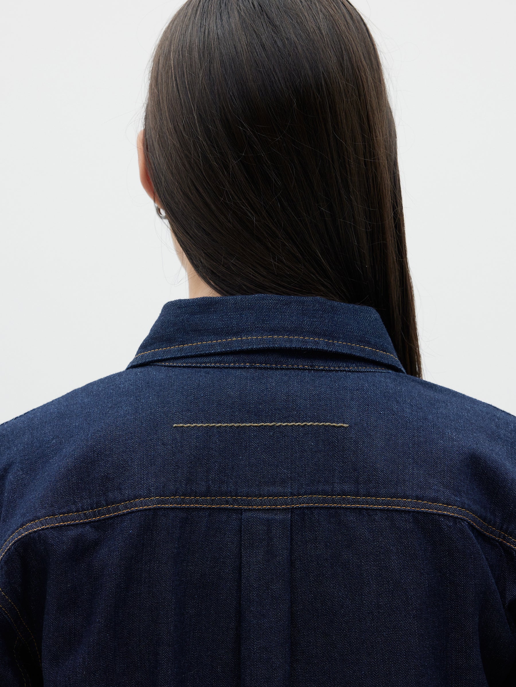 western denim shirt