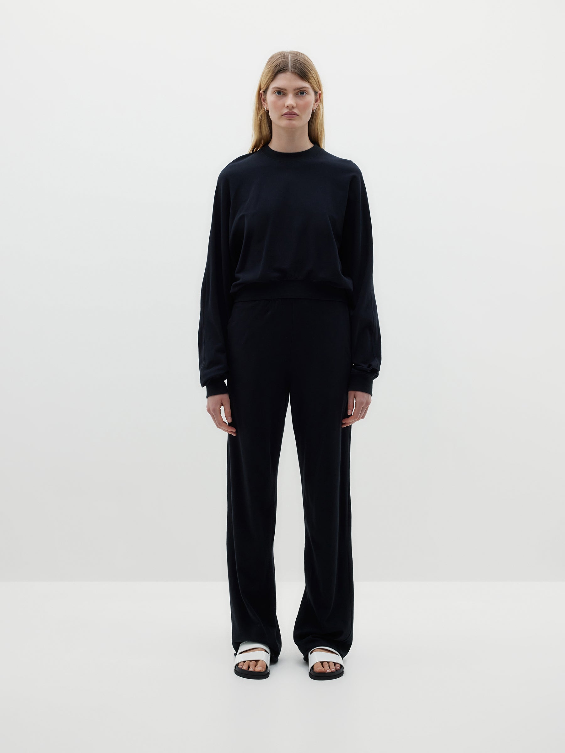 reverse double jersey sweat