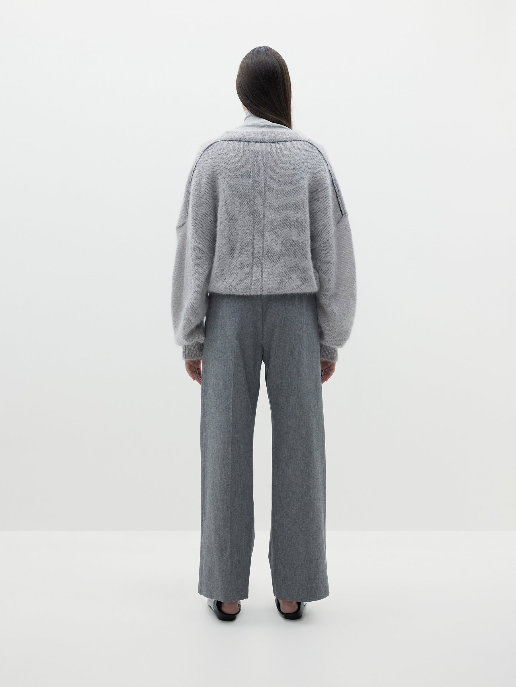 mohair merino boxy knit