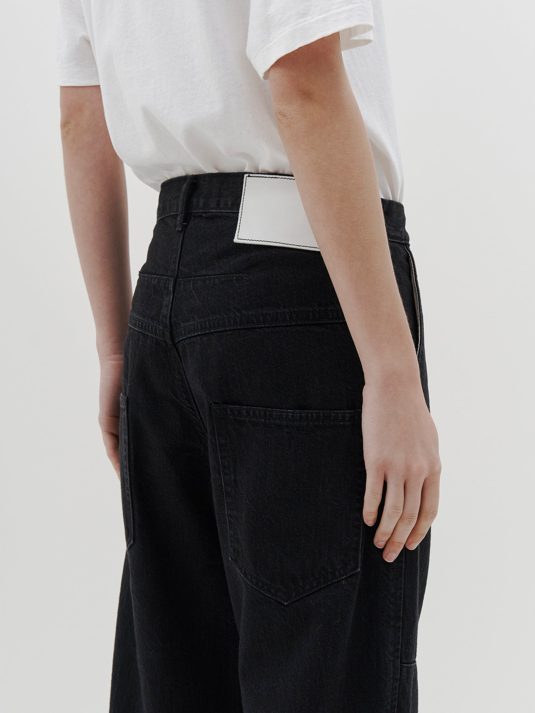 double knee patch jean