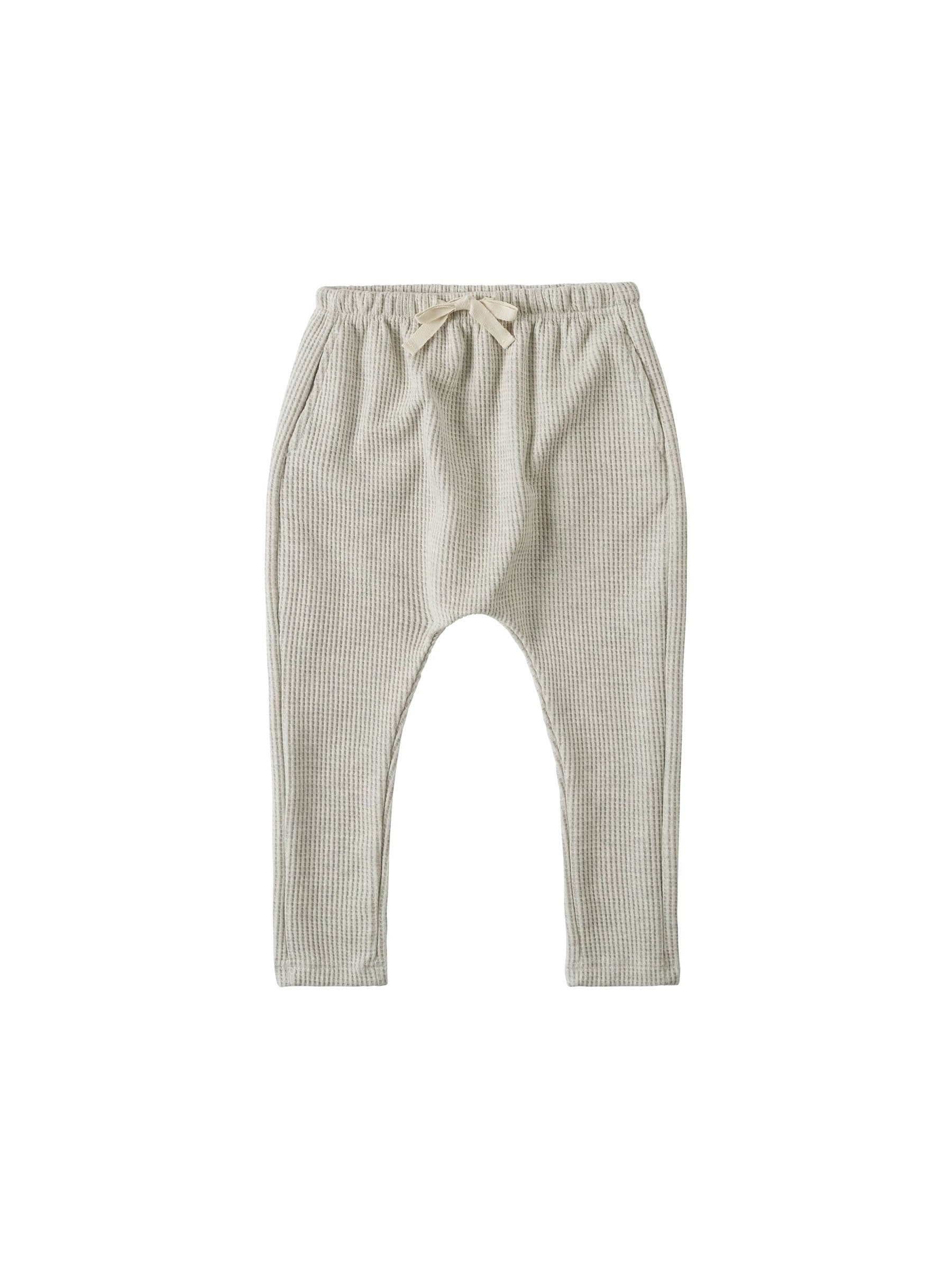 mini waffle slouch pant