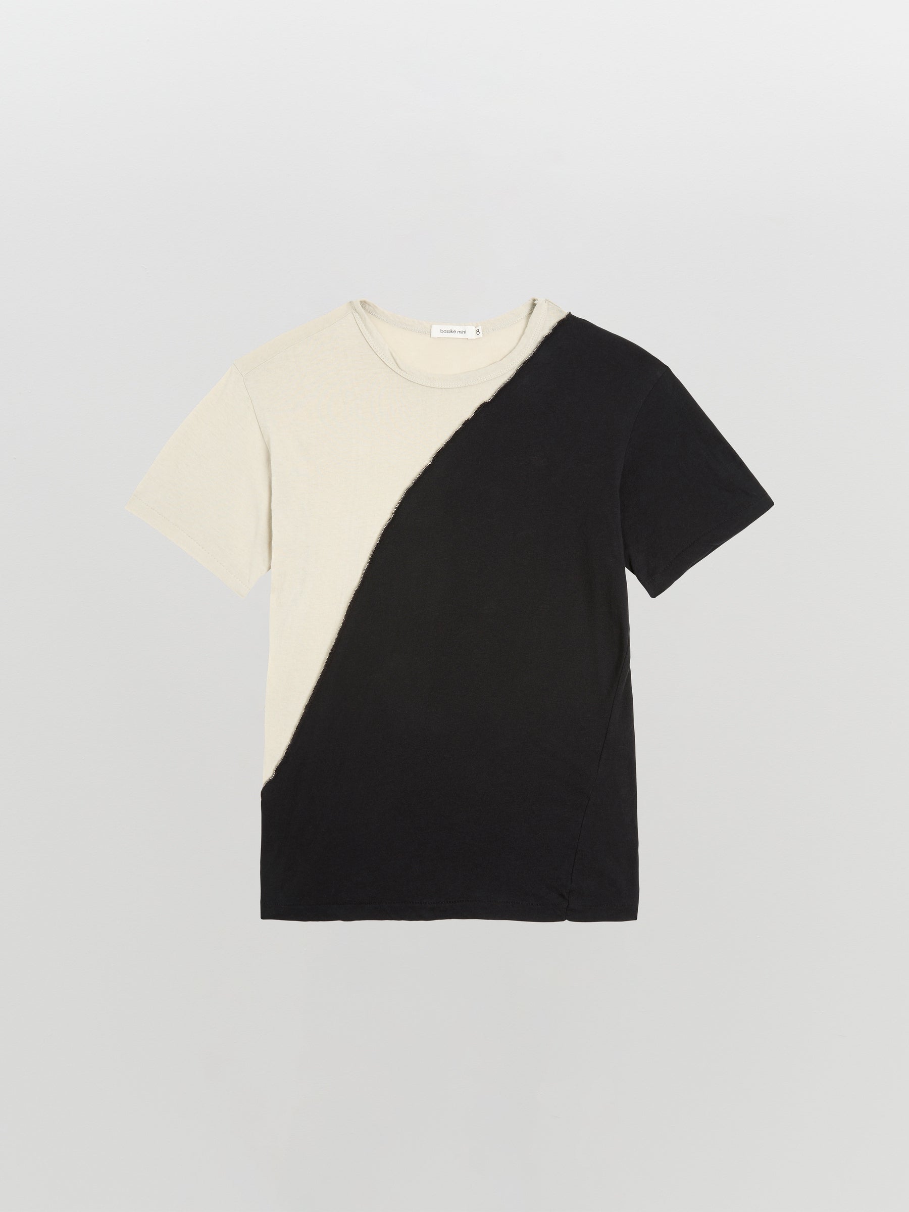 mini contrast short sleeve t.shirt
