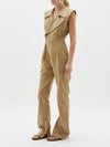 trench style jumpsuit