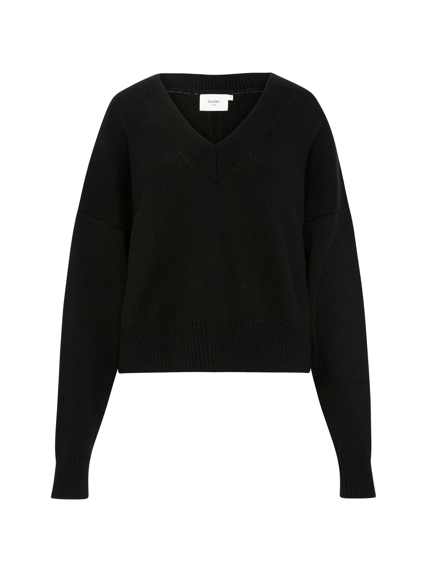 boxy v neck weekend knit