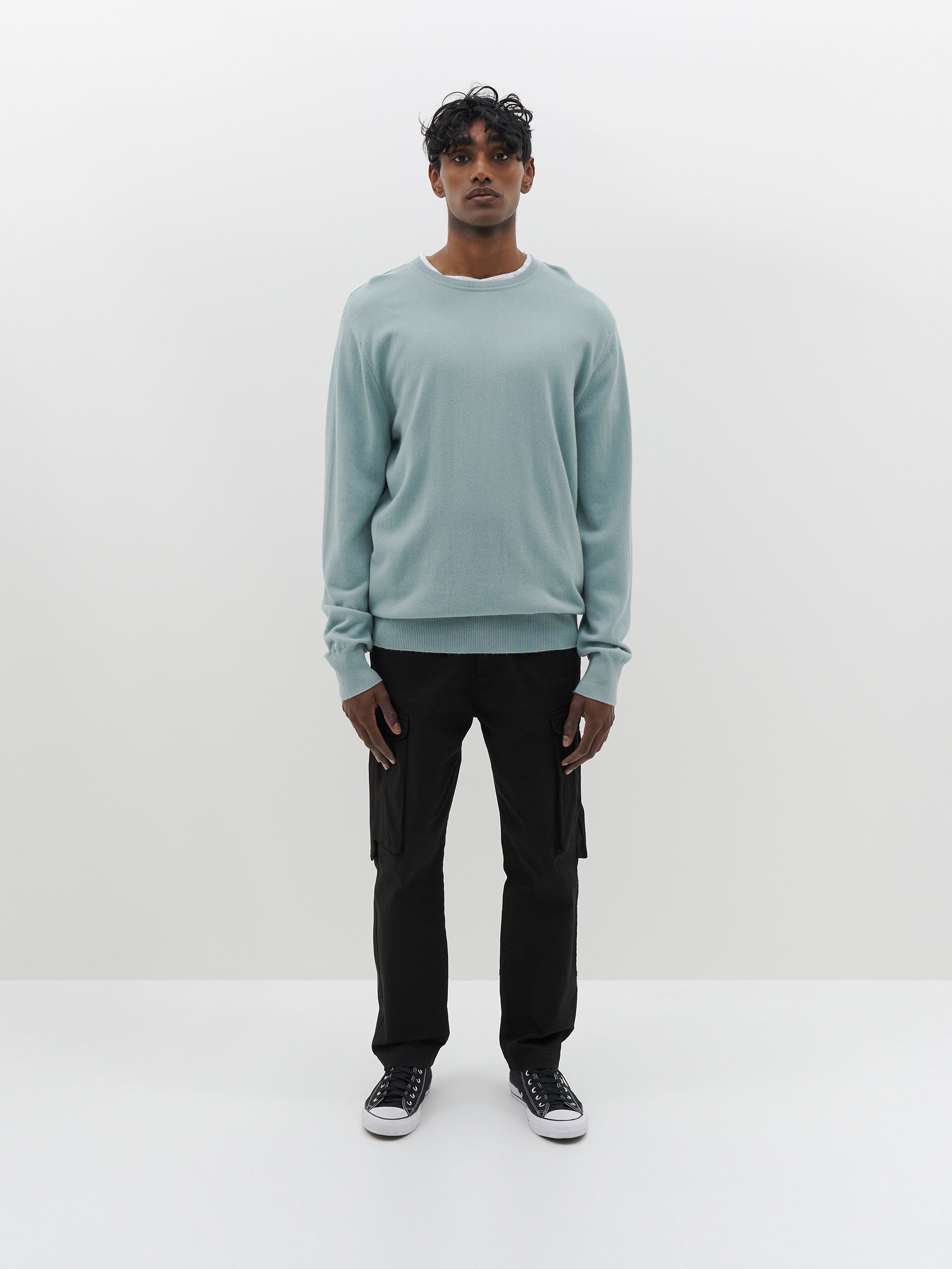classic wool cashmere knit