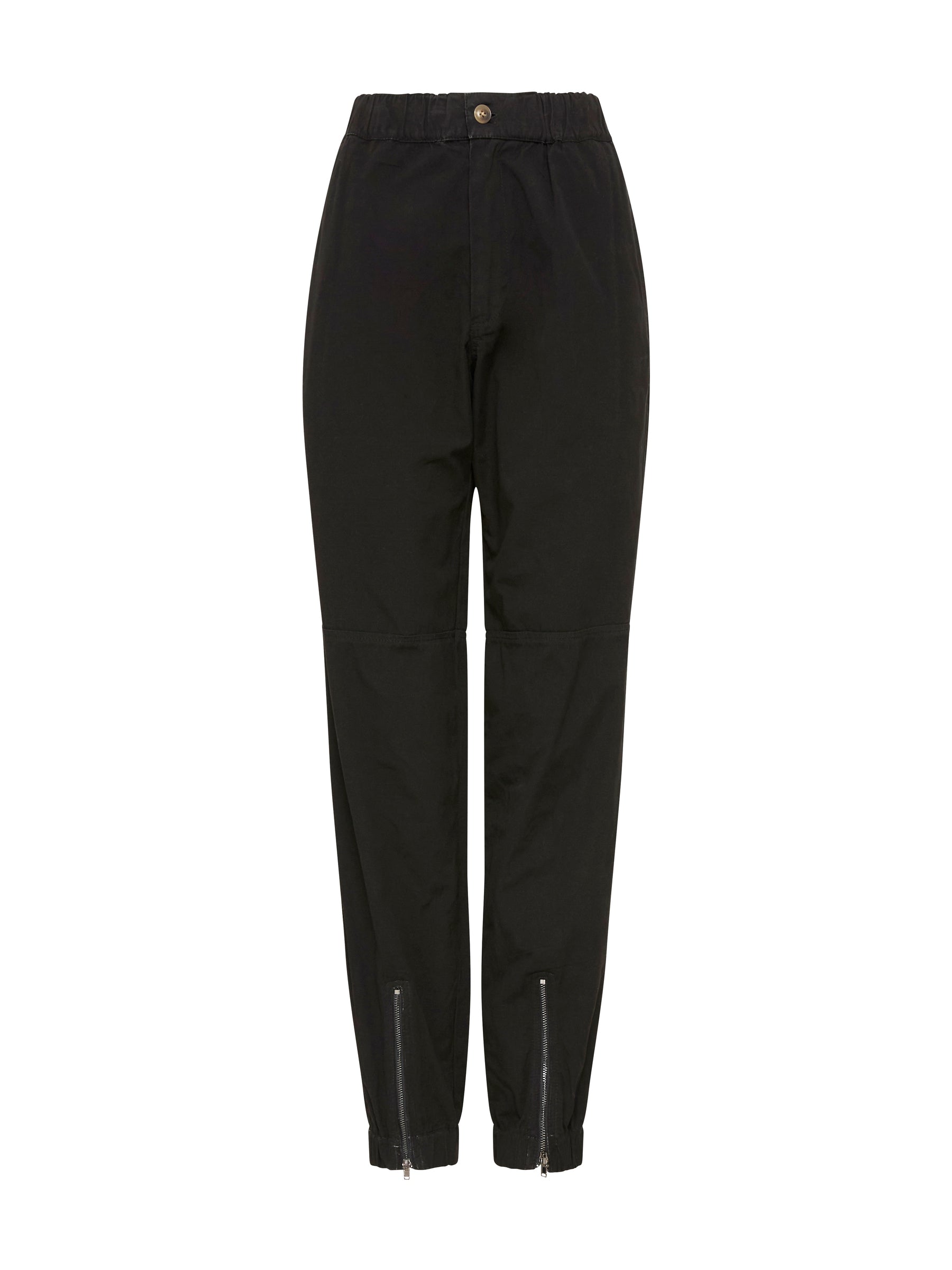 zip detail track pant