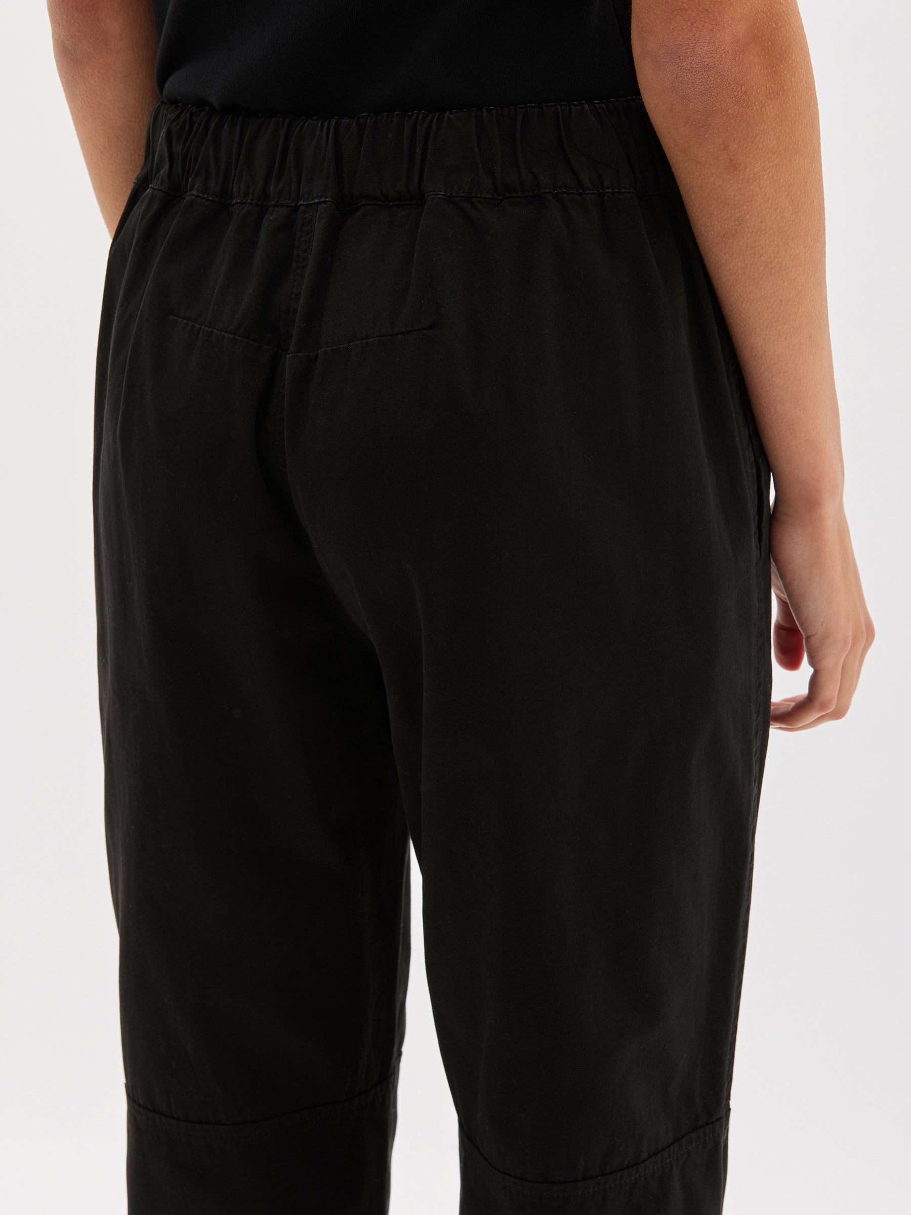 zip detail track pant