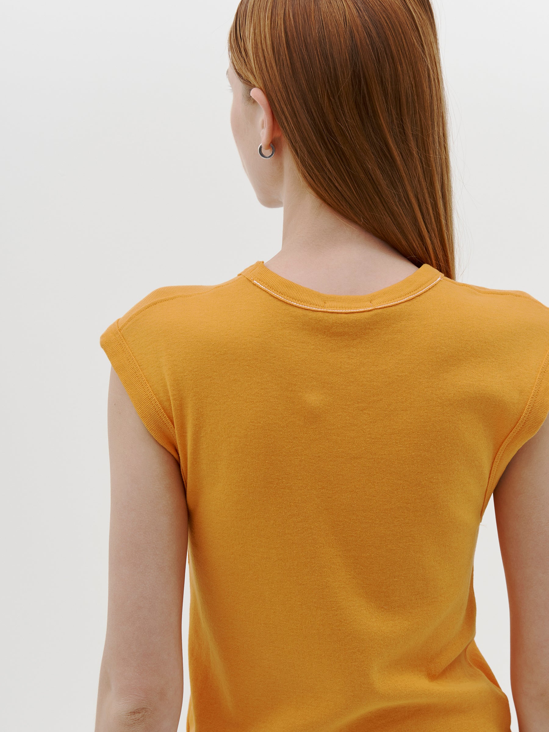 slim superfine rib muscle tank