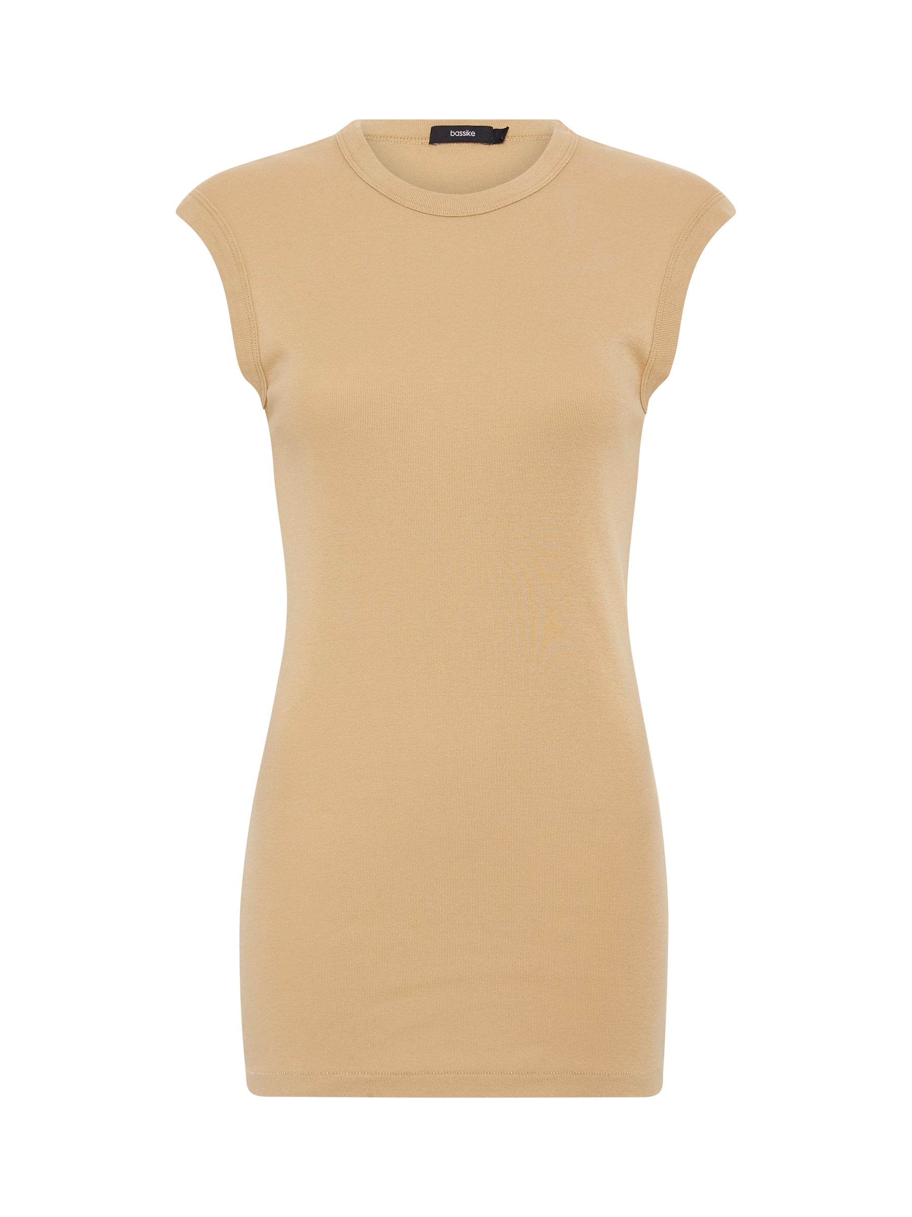 slim superfine rib muscle tank