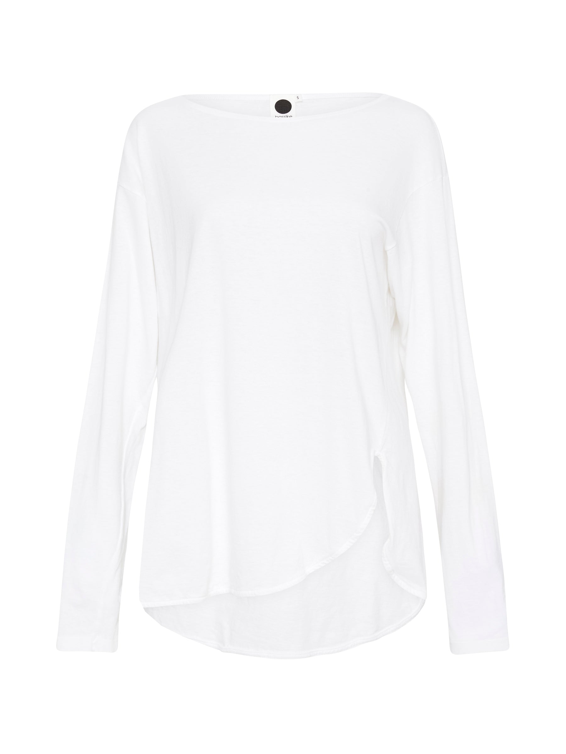 coverstitch detail long sleeve t.shirt