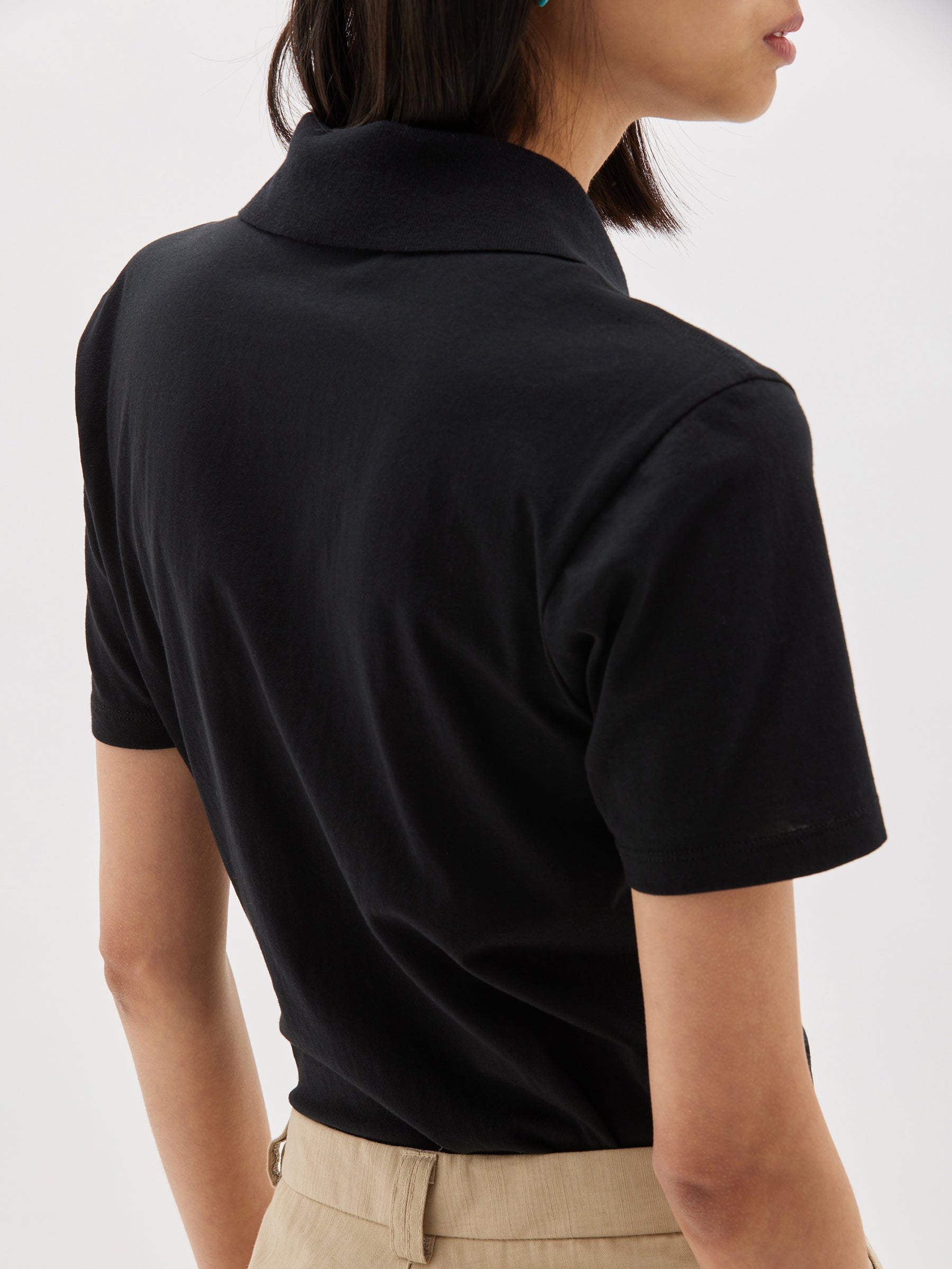 slim fit polo short sleeve t.shirt