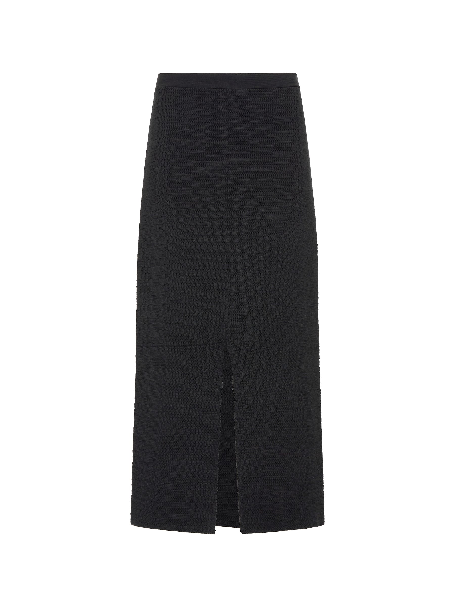 tubular knitted skirt