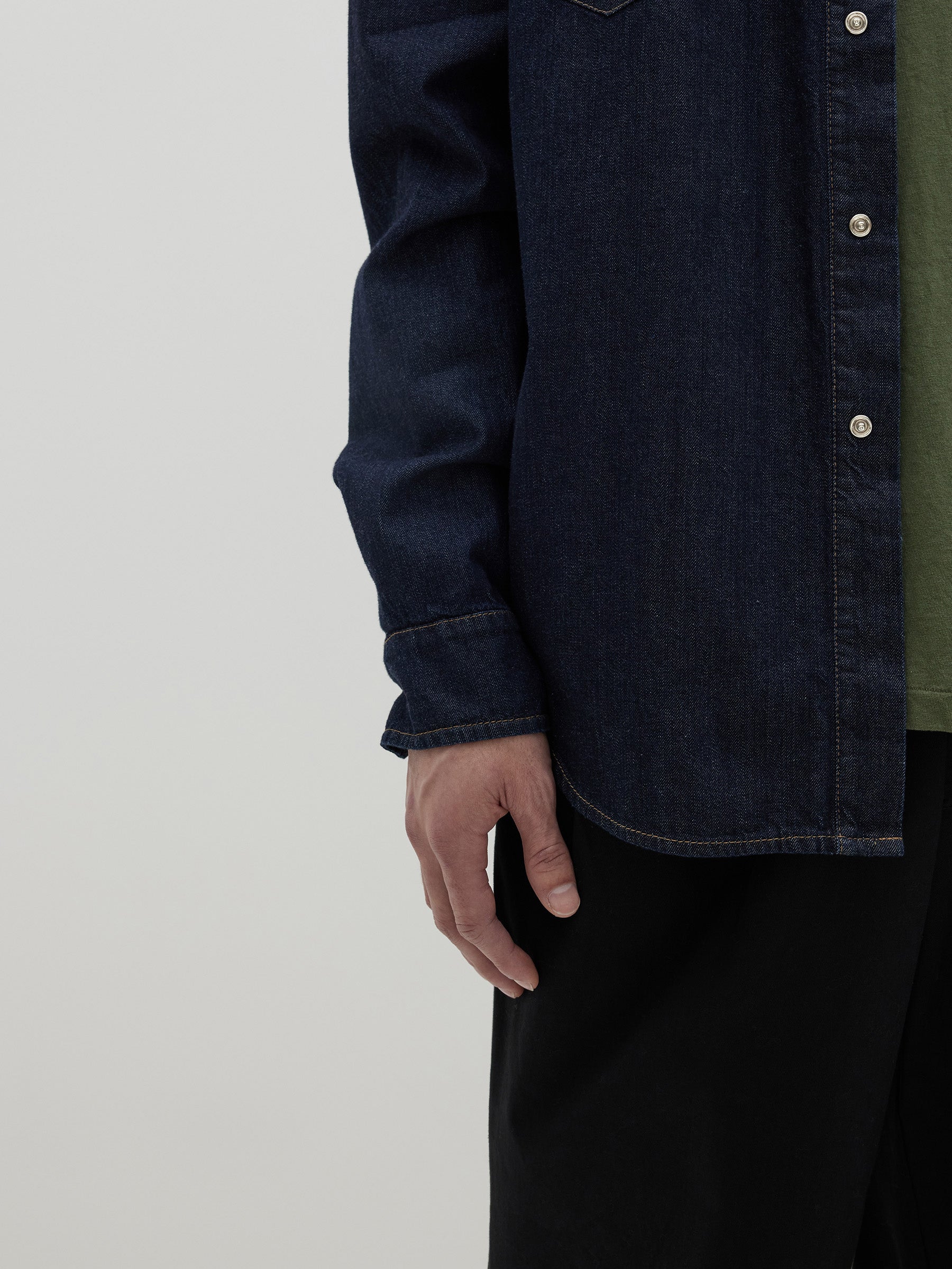 denim western shirt