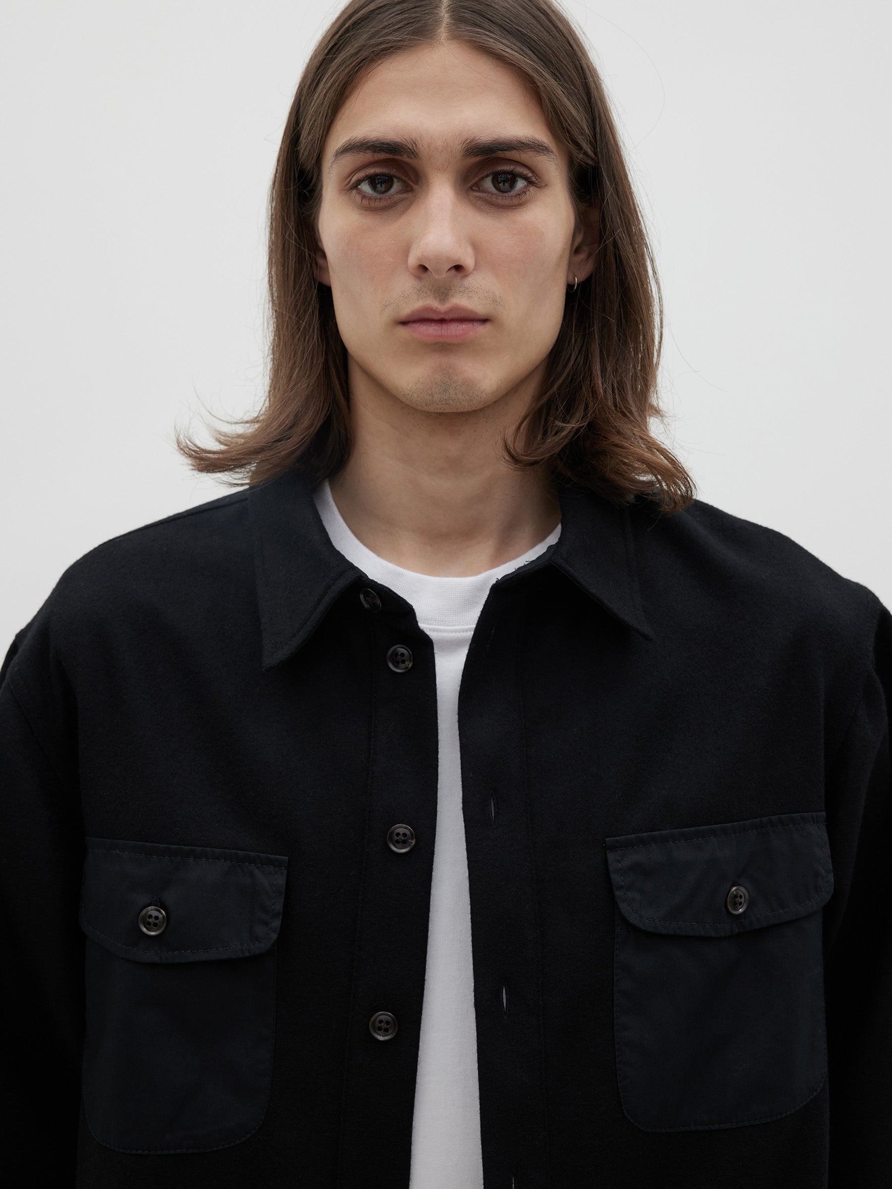 flannel overshirt