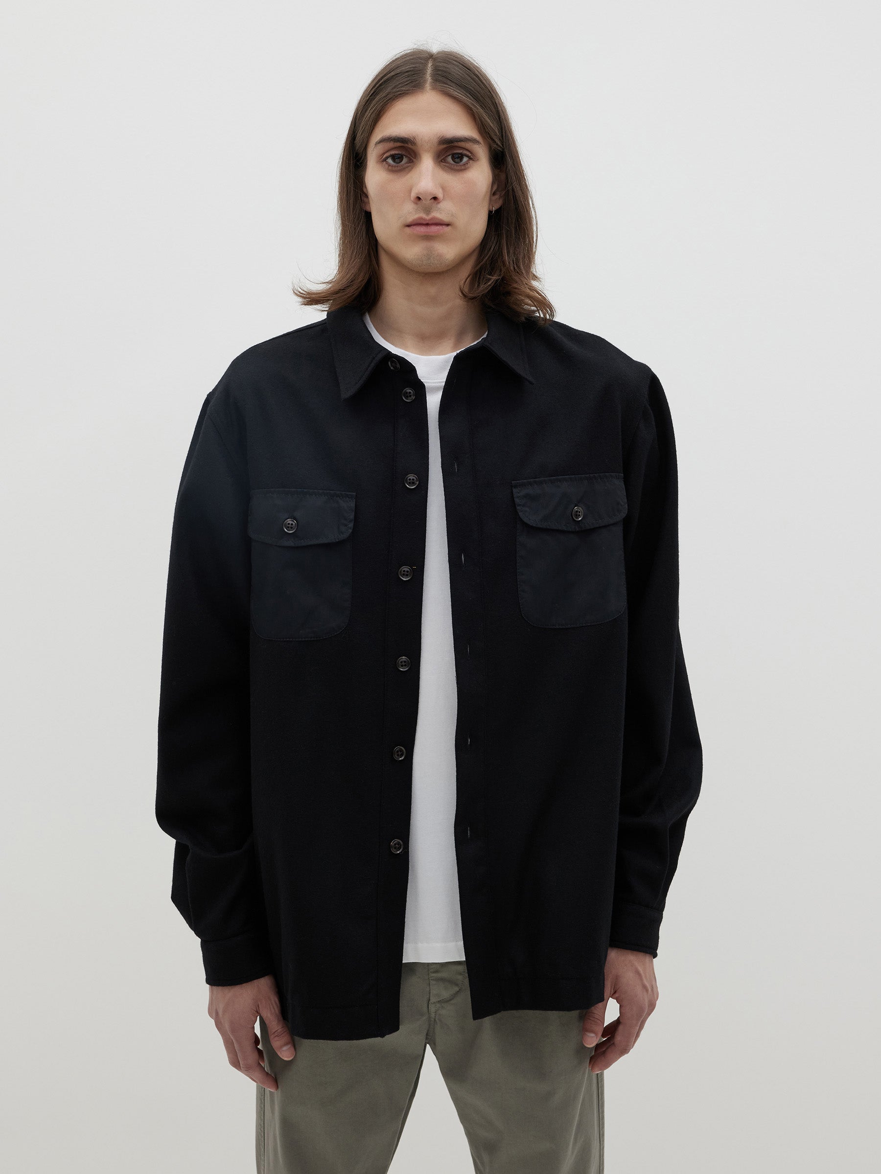 flannel overshirt