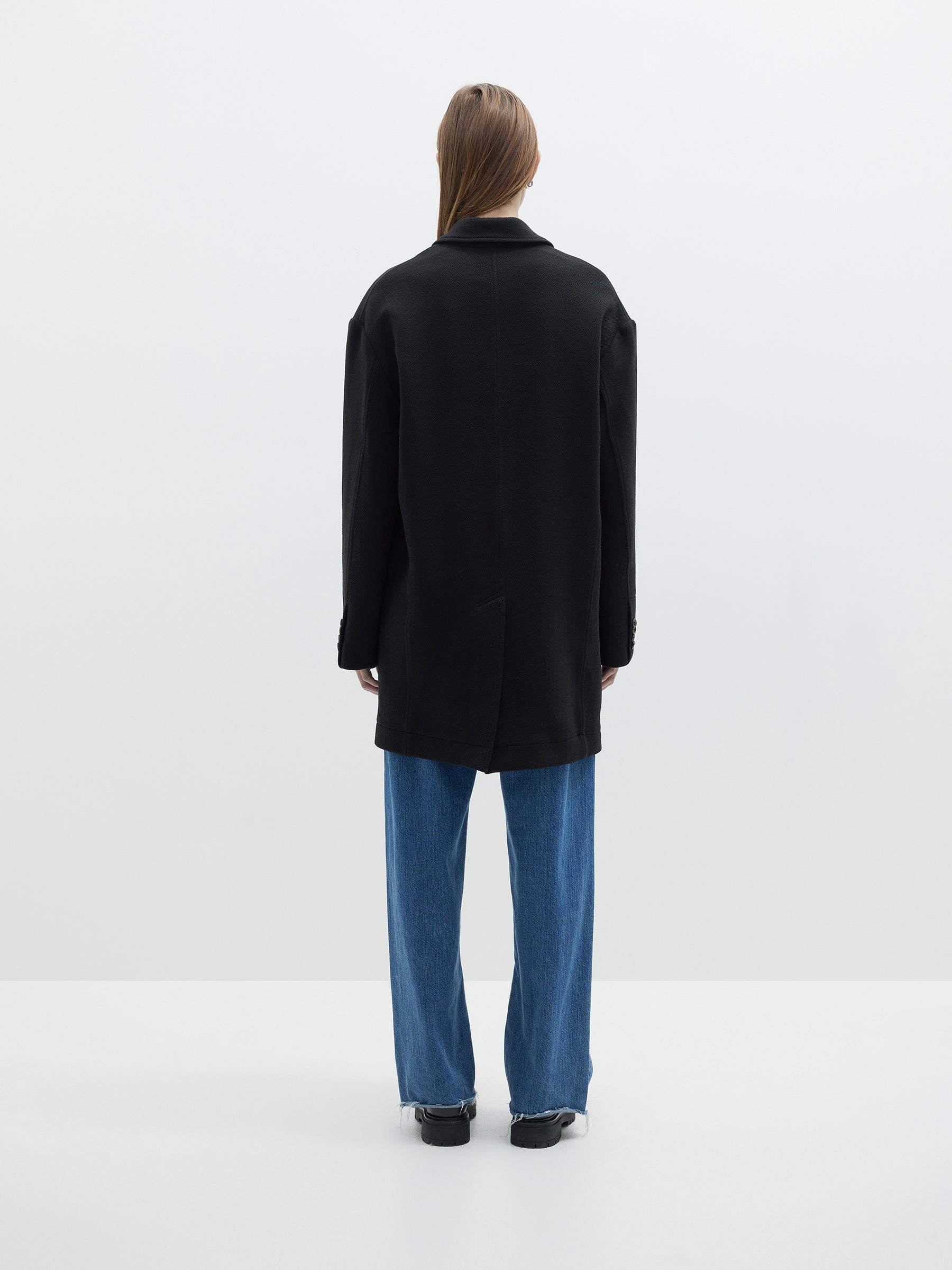 stretch overcoat