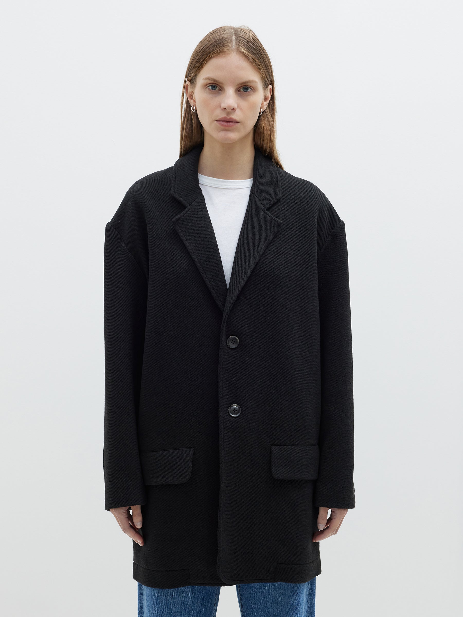 stretch overcoat