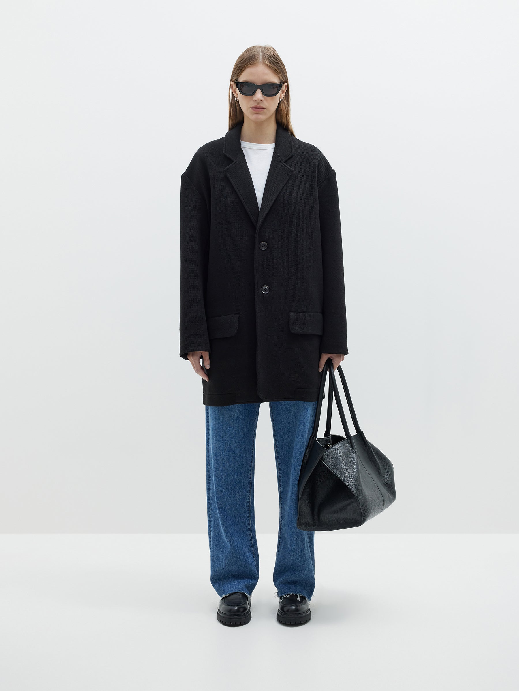 stretch overcoat