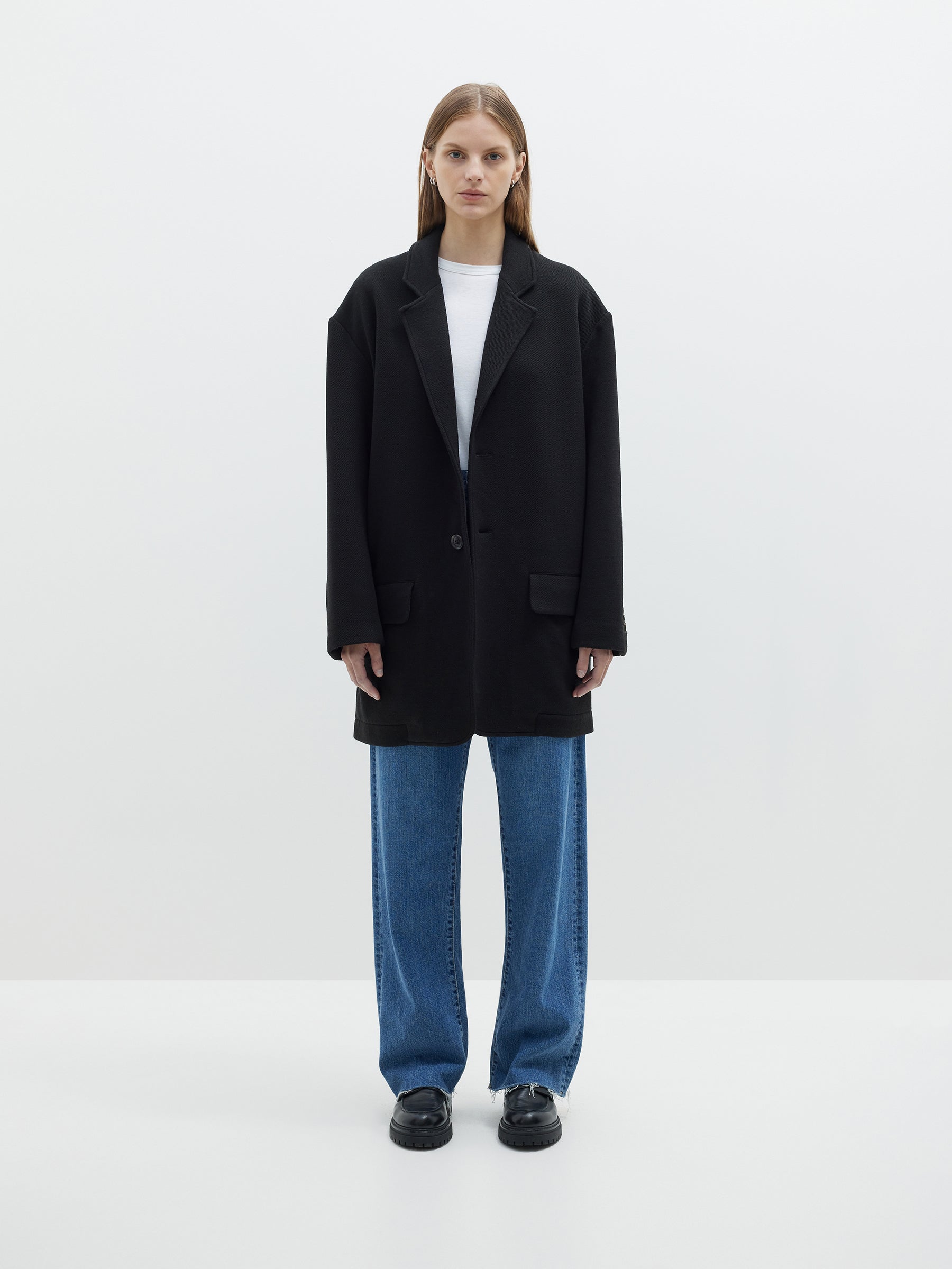 stretch overcoat
