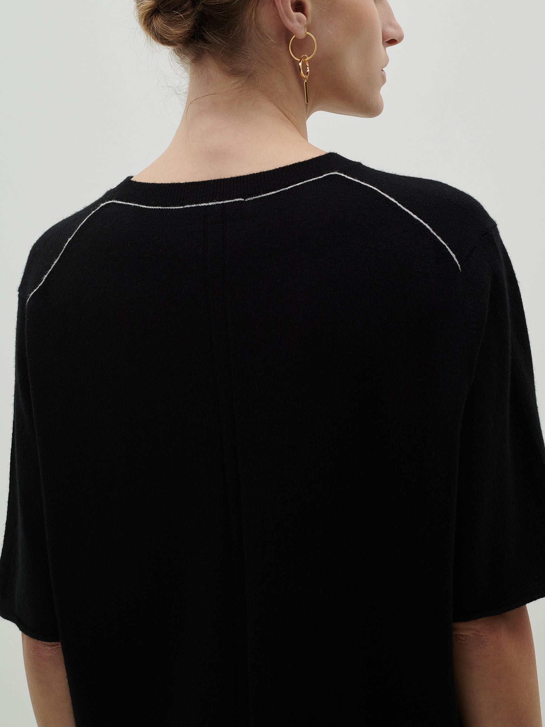 merino cashmere slouch t.shirt