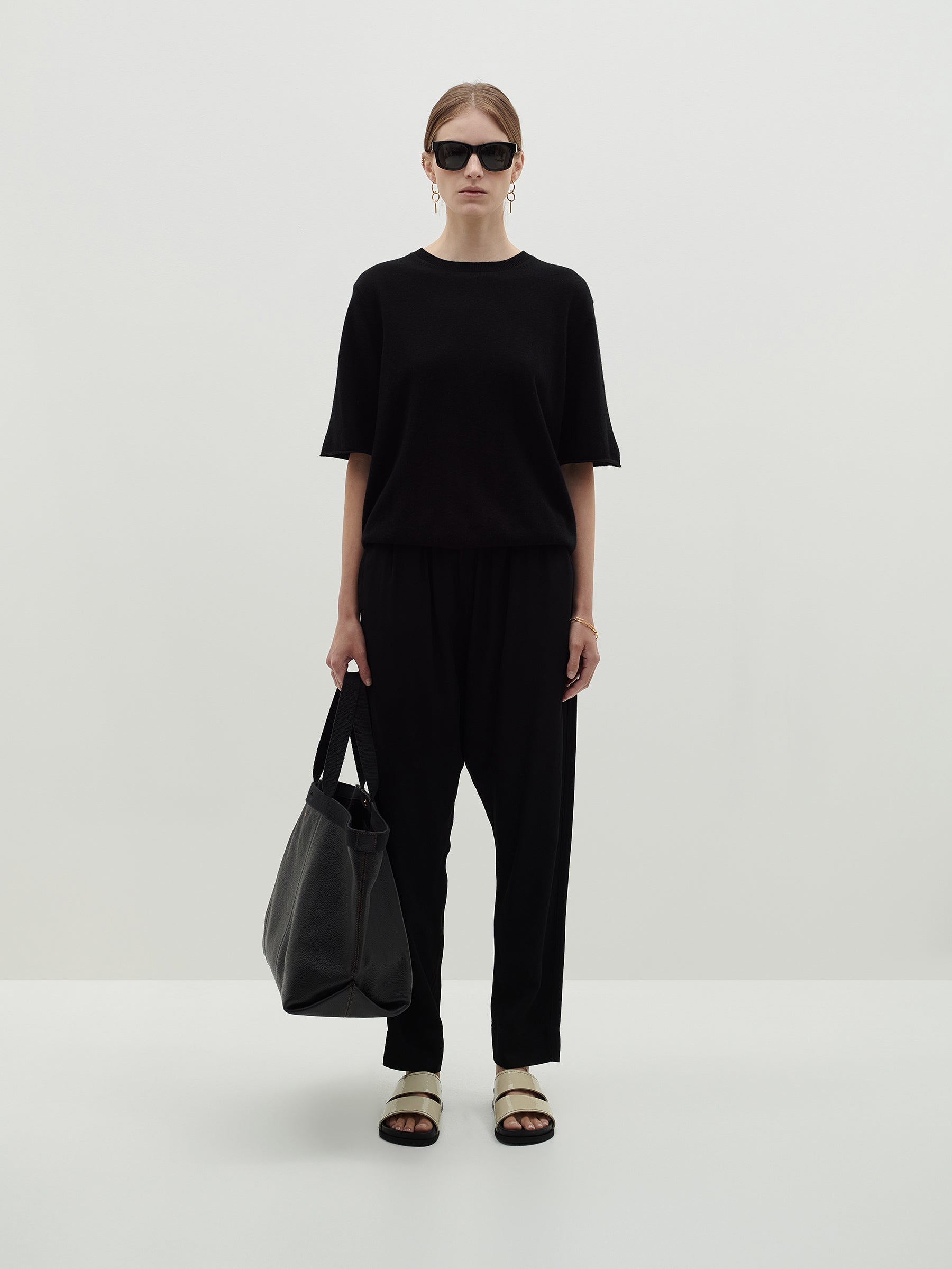 merino cashmere slouch t.shirt