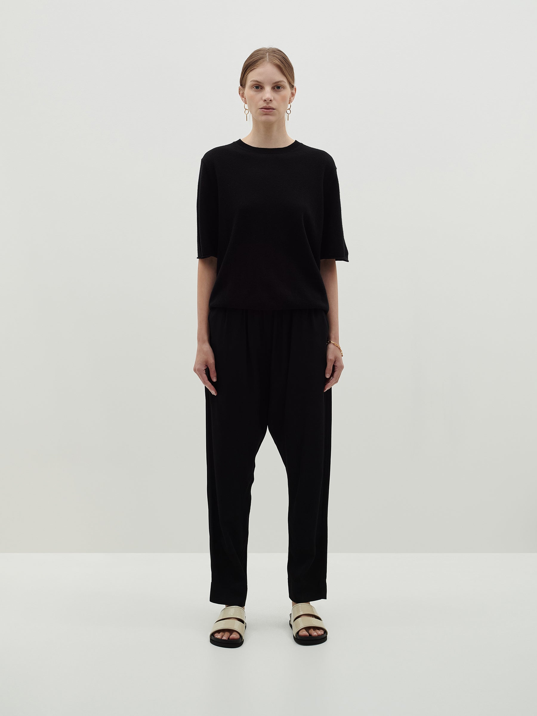merino cashmere slouch t.shirt
