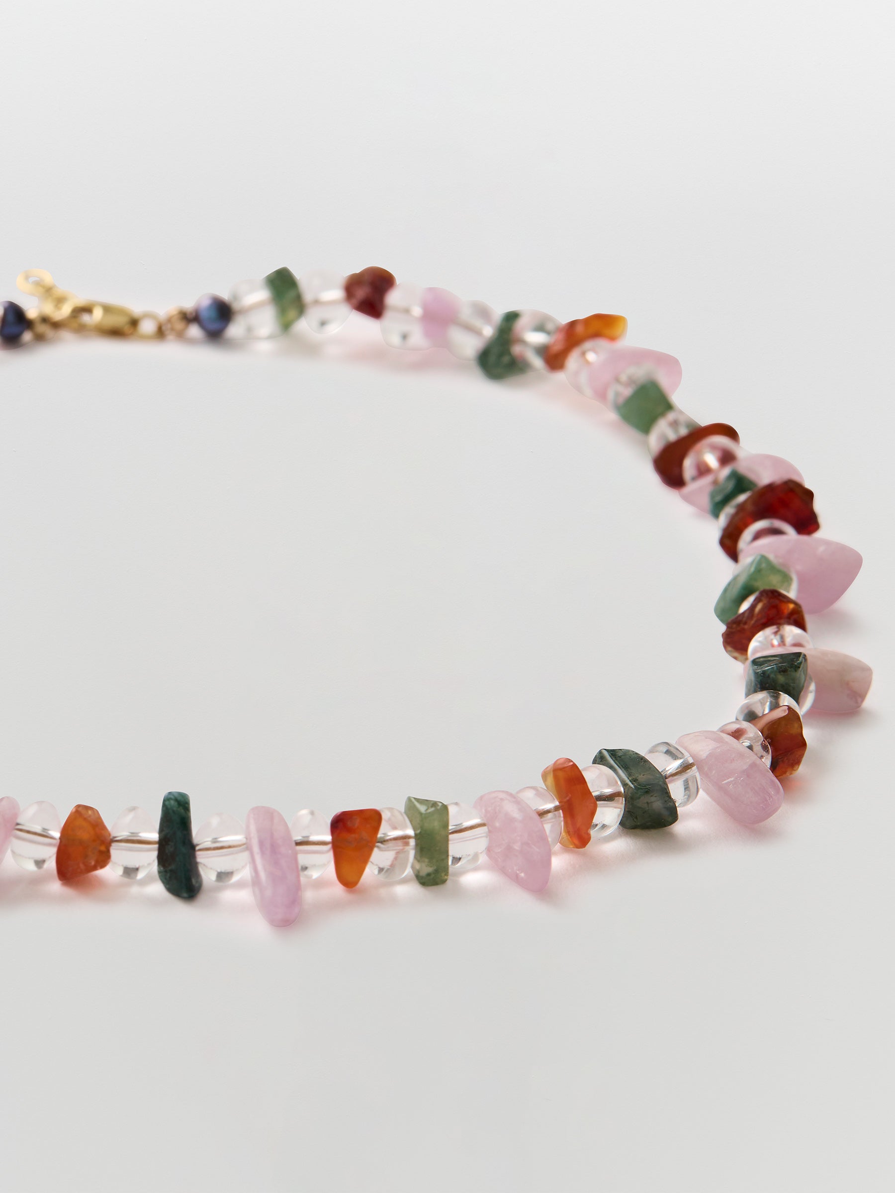 pigna mountain crystal necklace