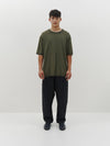slouch contrast stitch t.shirt