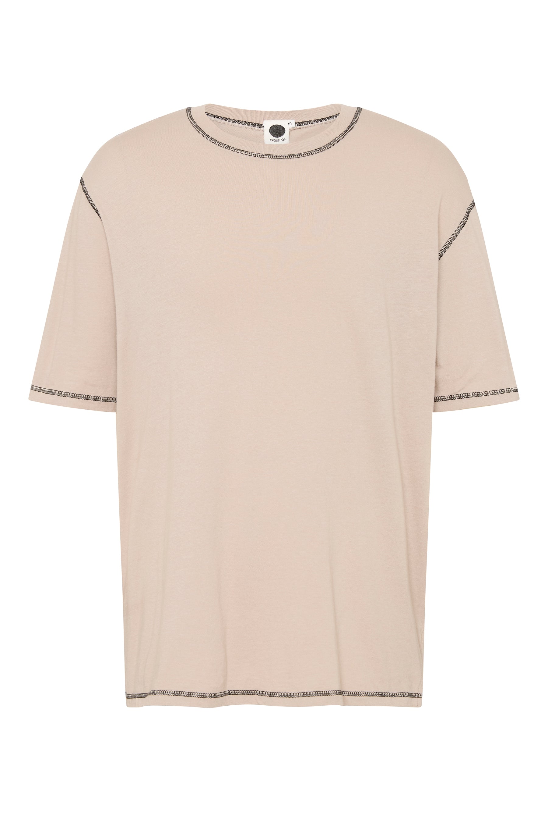 slouch contrast stitch t.shirt