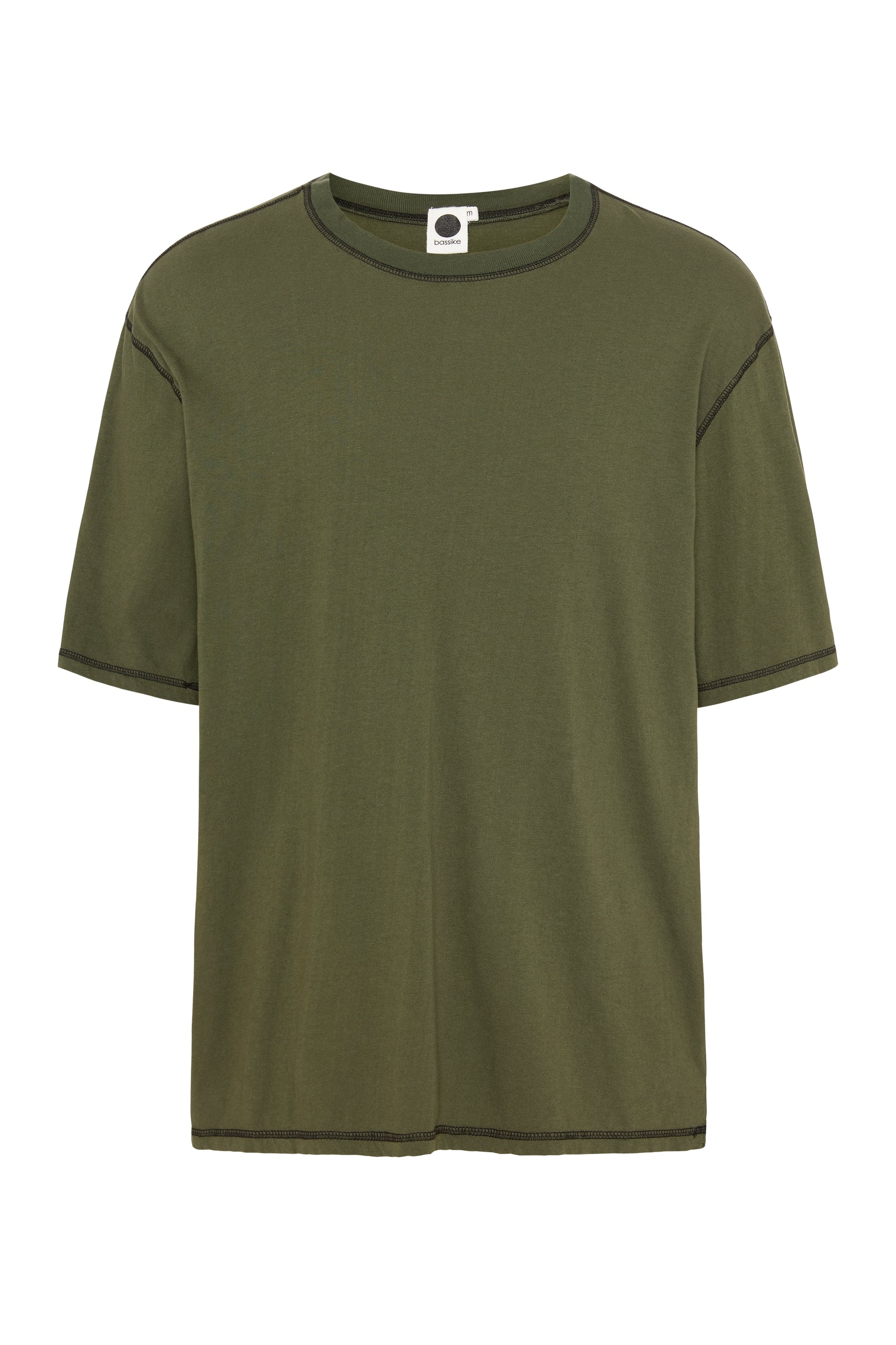 slouch contrast stitch t.shirt