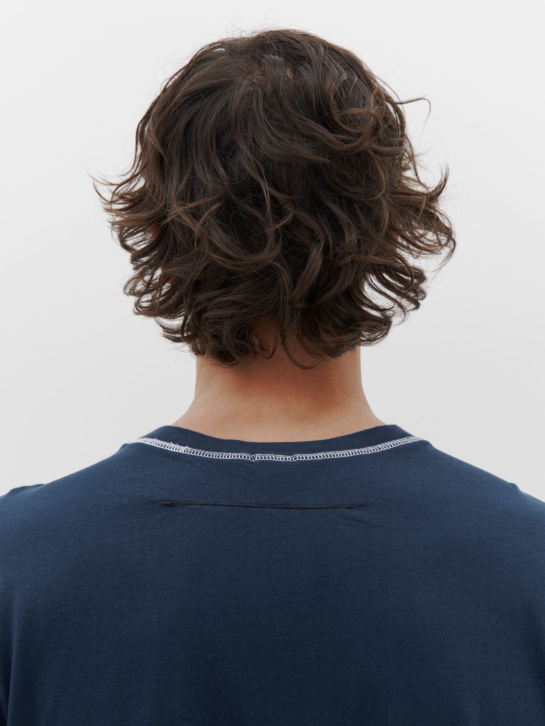 slouch contrast stitch t.shirt