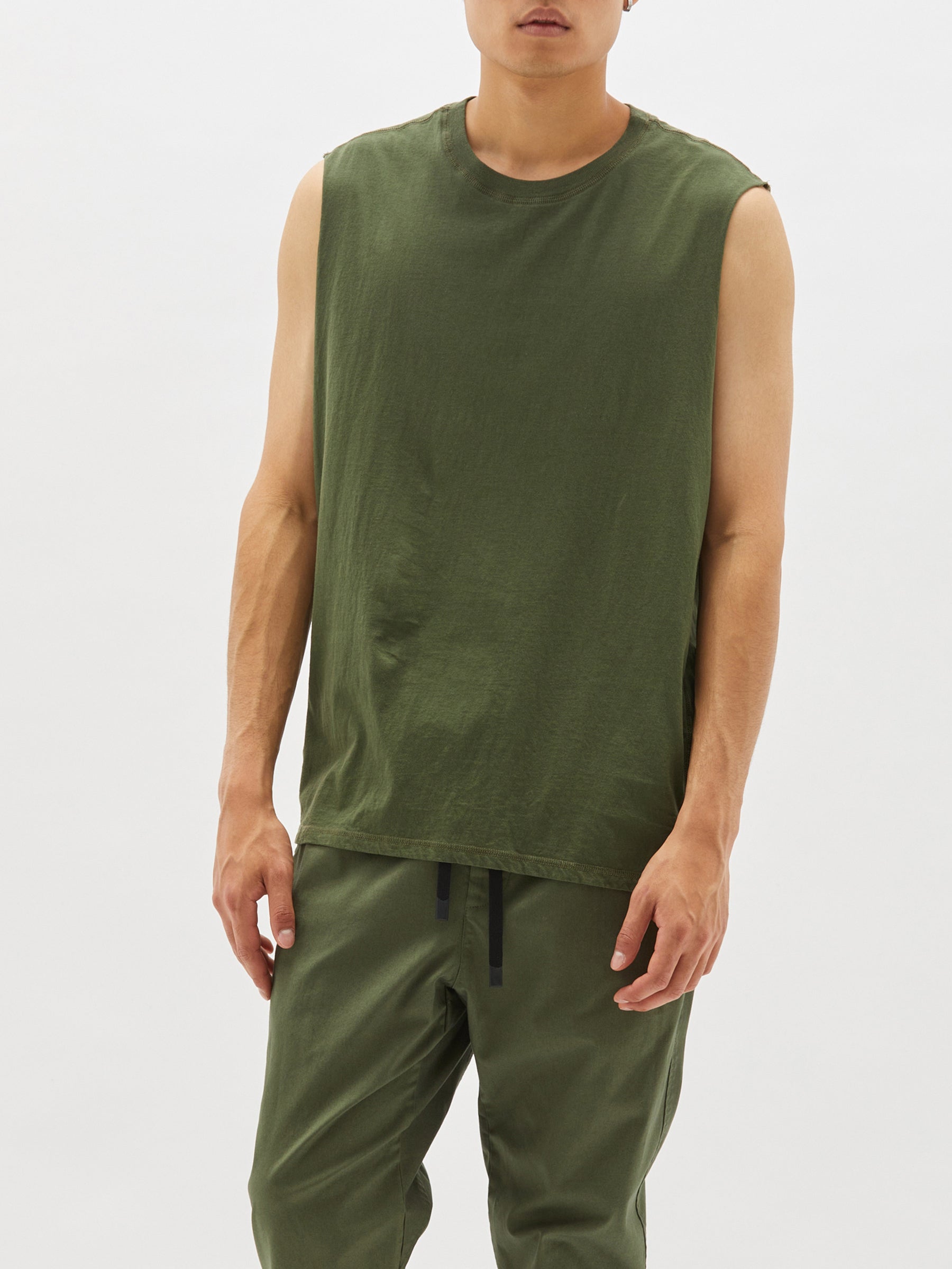 slouch jersey tank