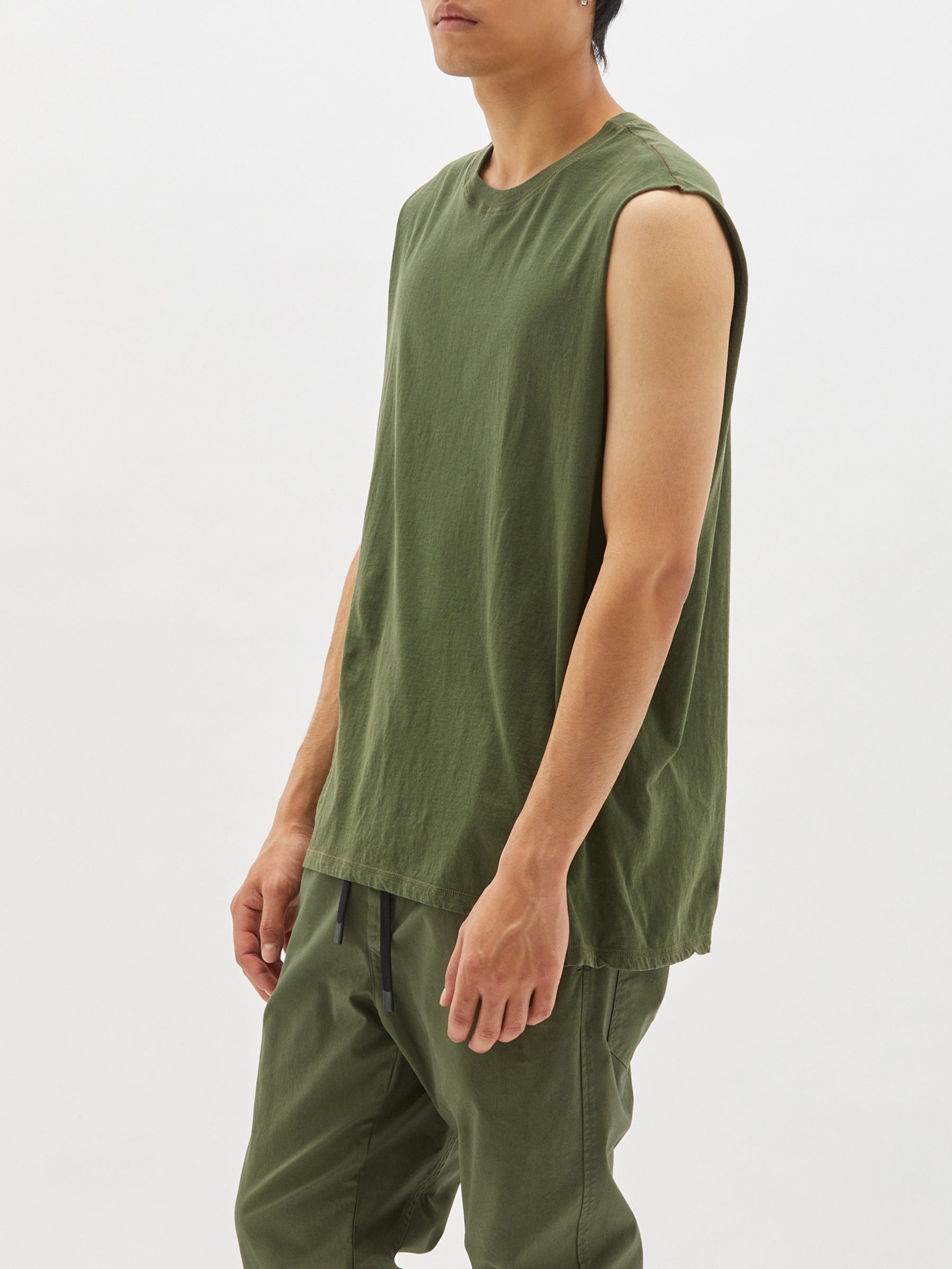 slouch jersey tank