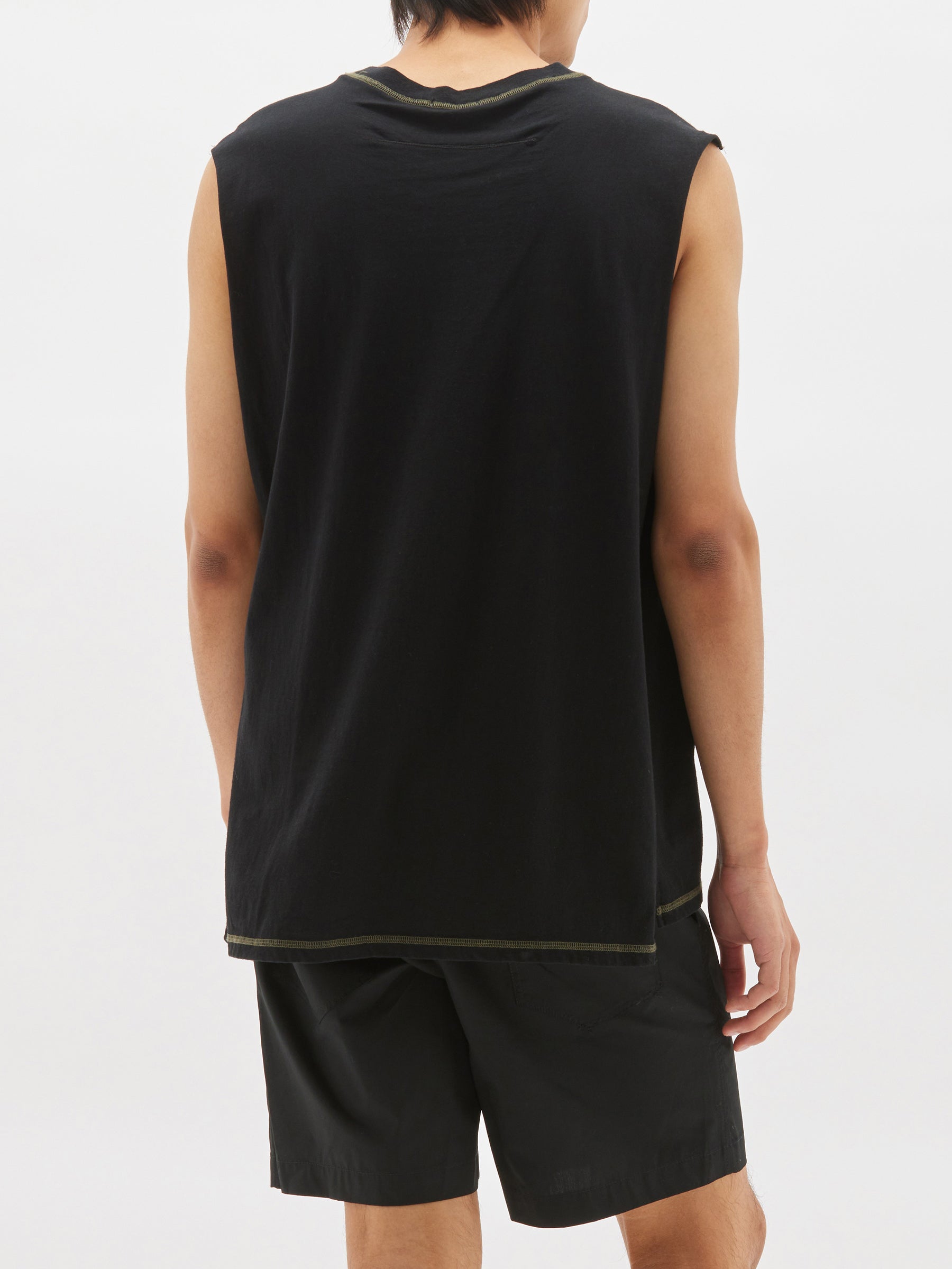 slouch jersey tank