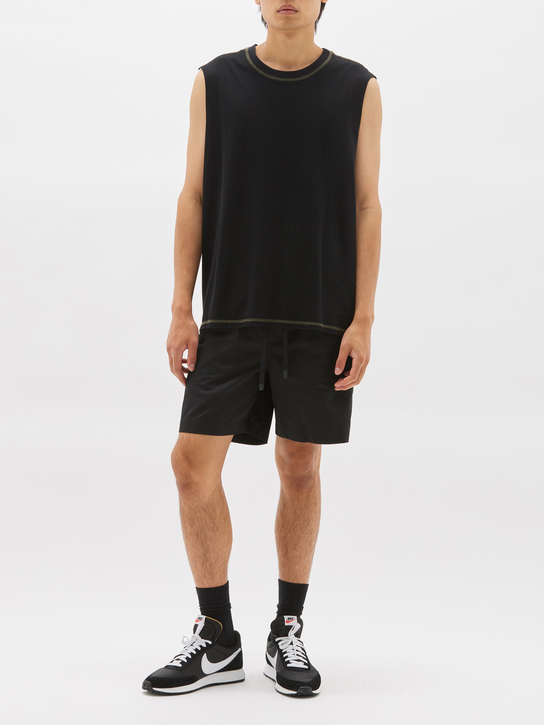 slouch jersey tank