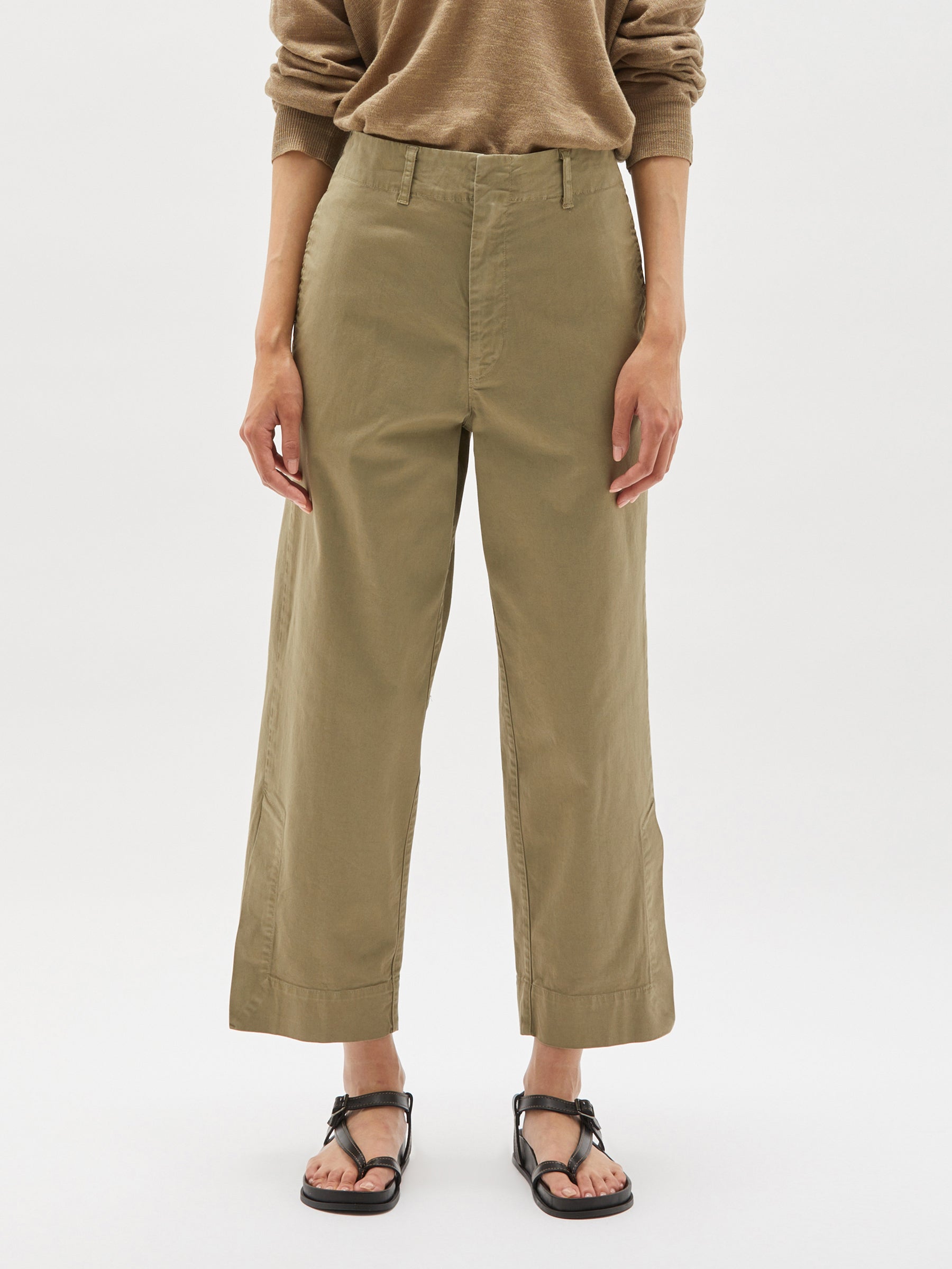 classic cropped chino