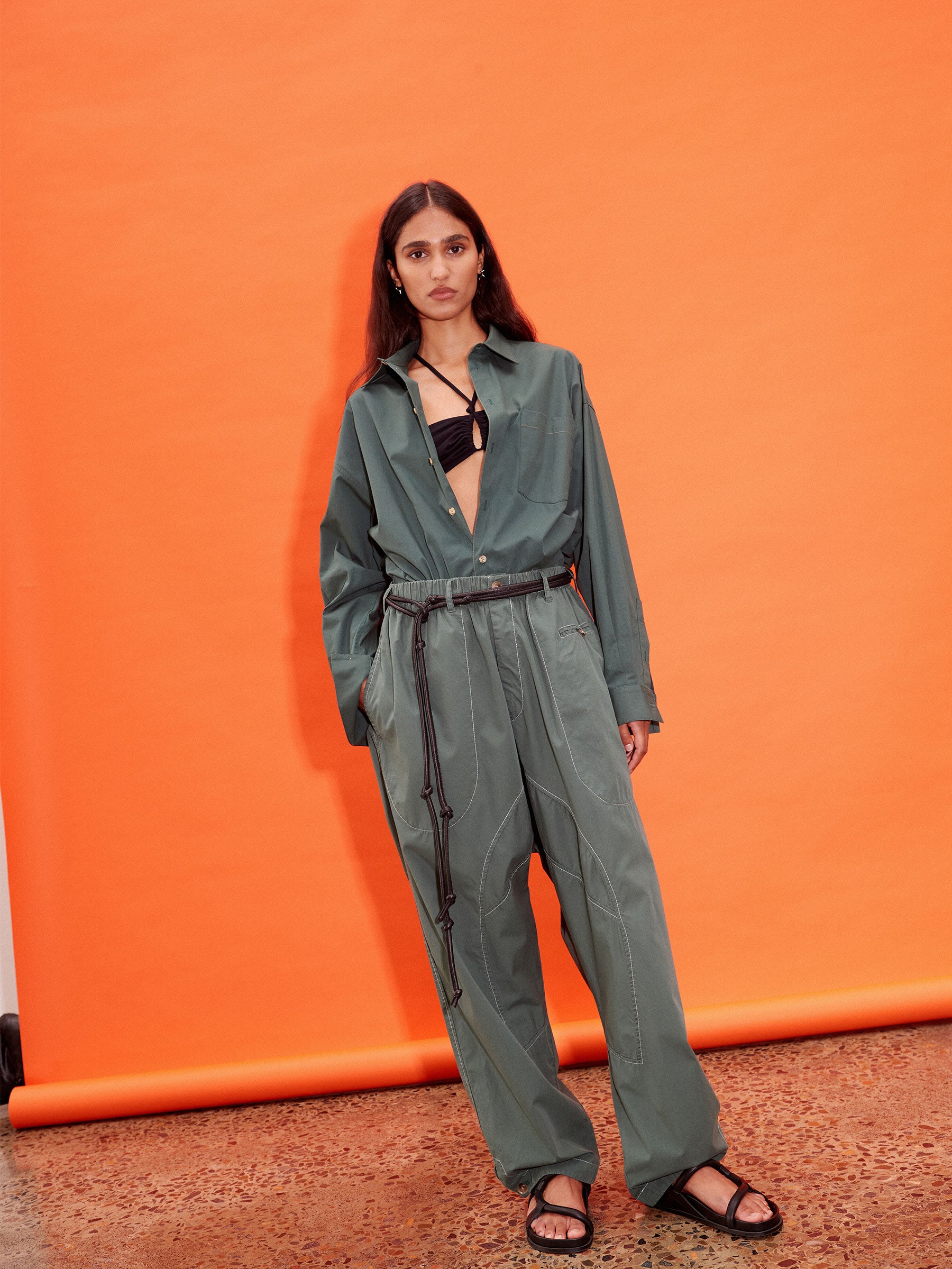 cotton oversized shirt
