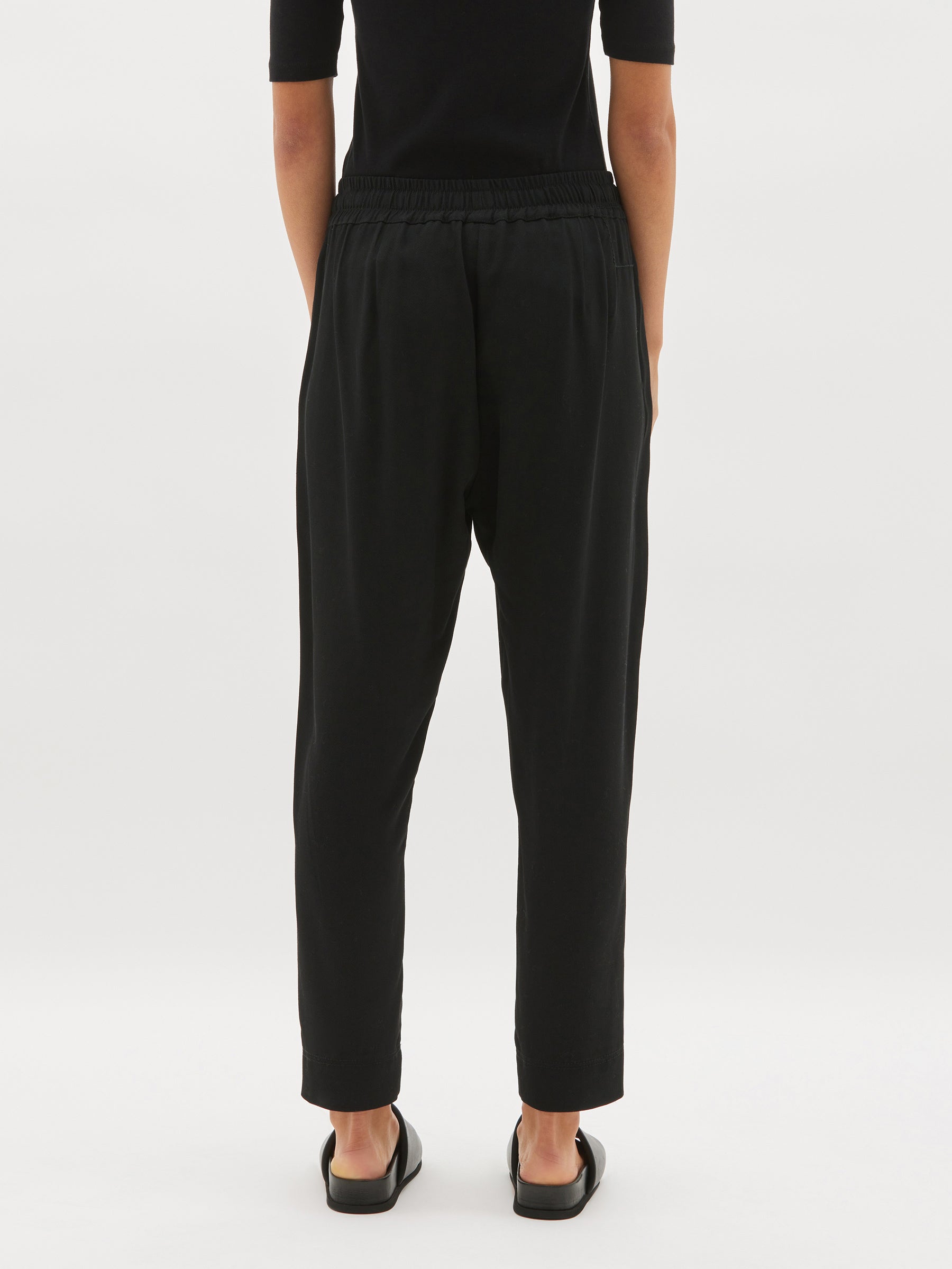 viscose twill pull on pant