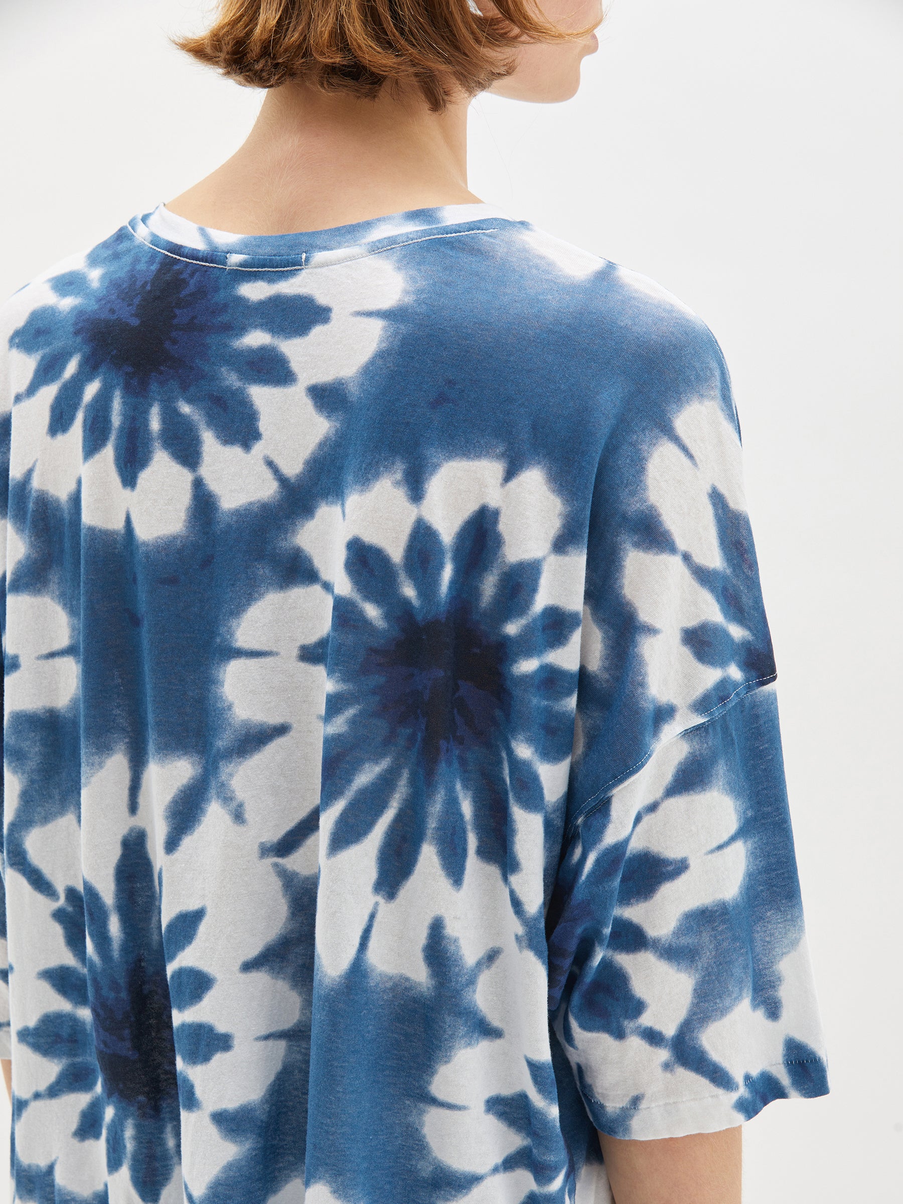 printed slouch short sleeve t.shirt