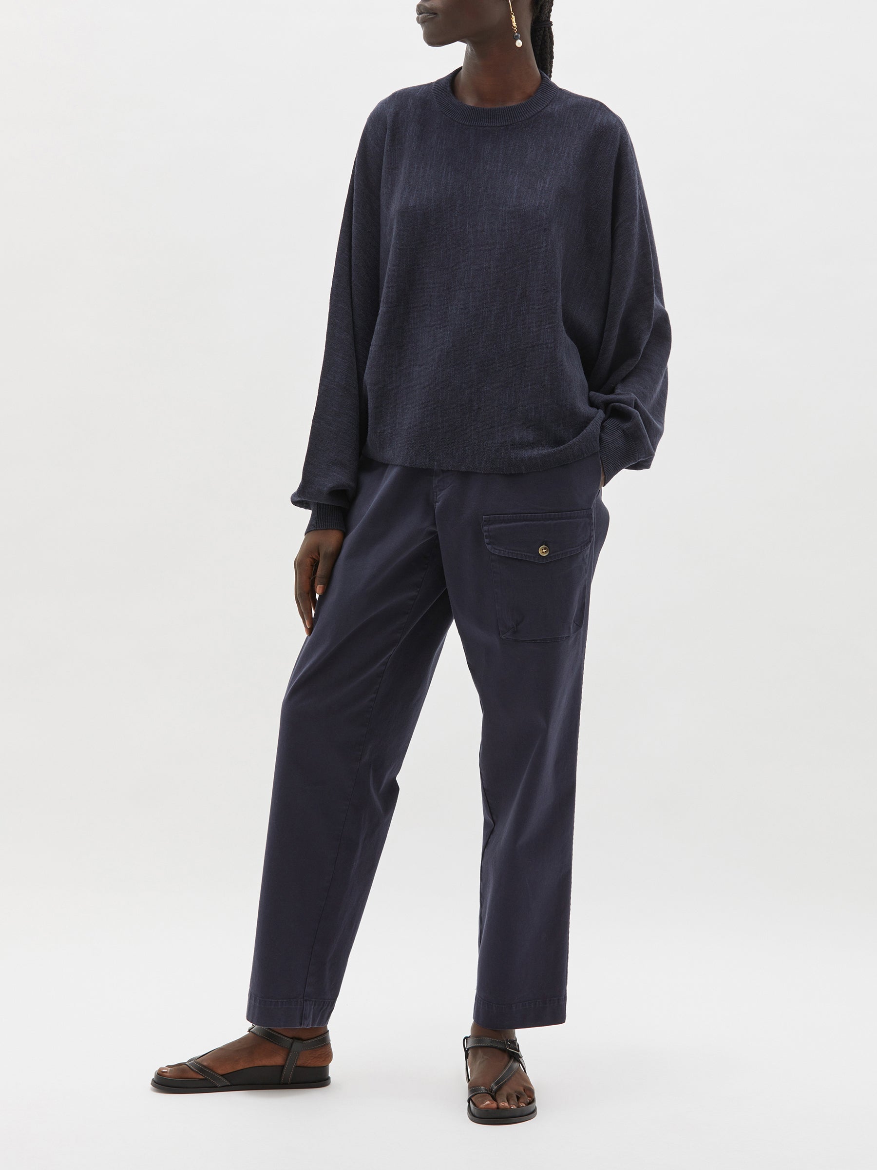 mega wide knit