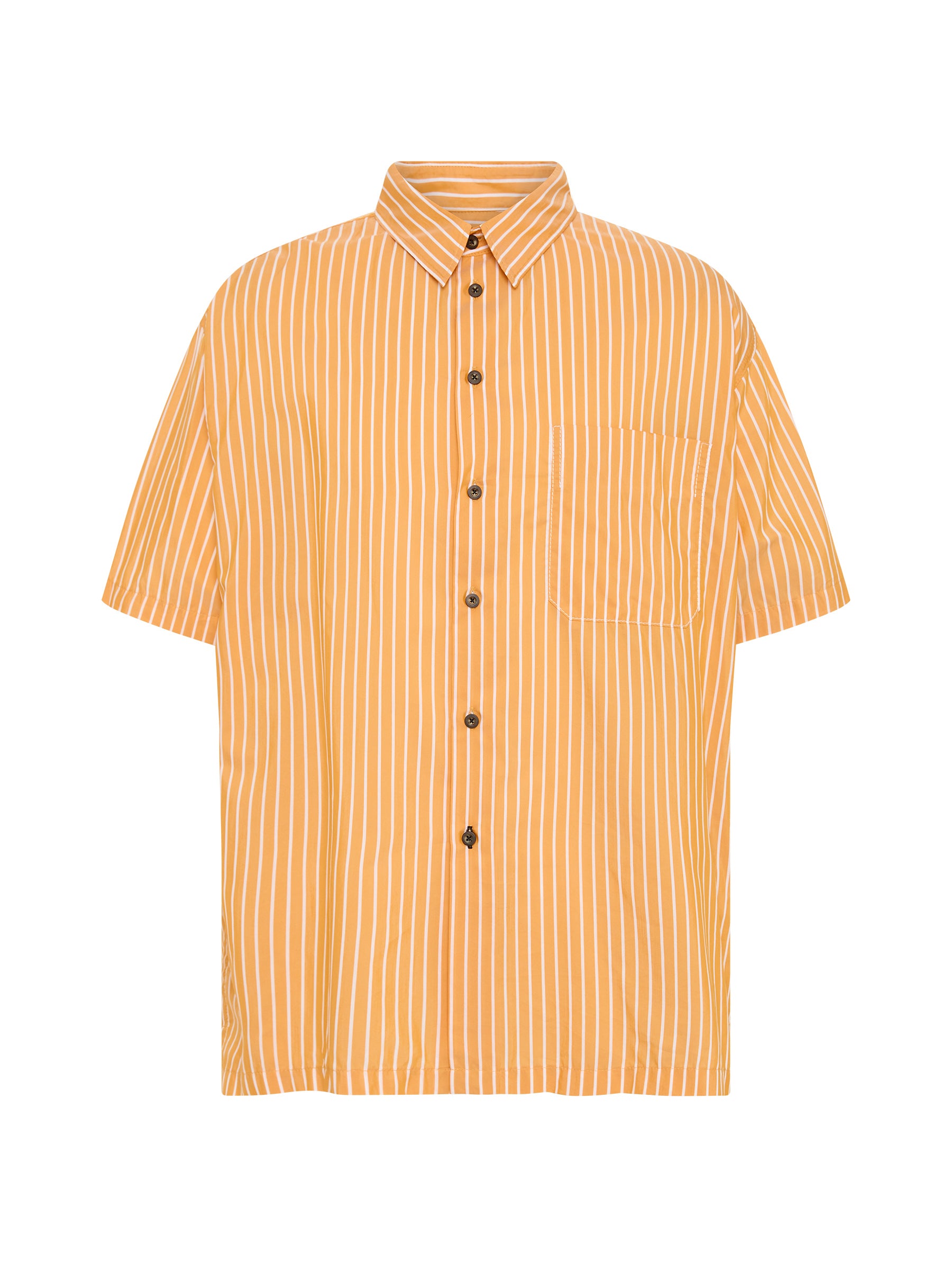 stripe short sleeve shirt