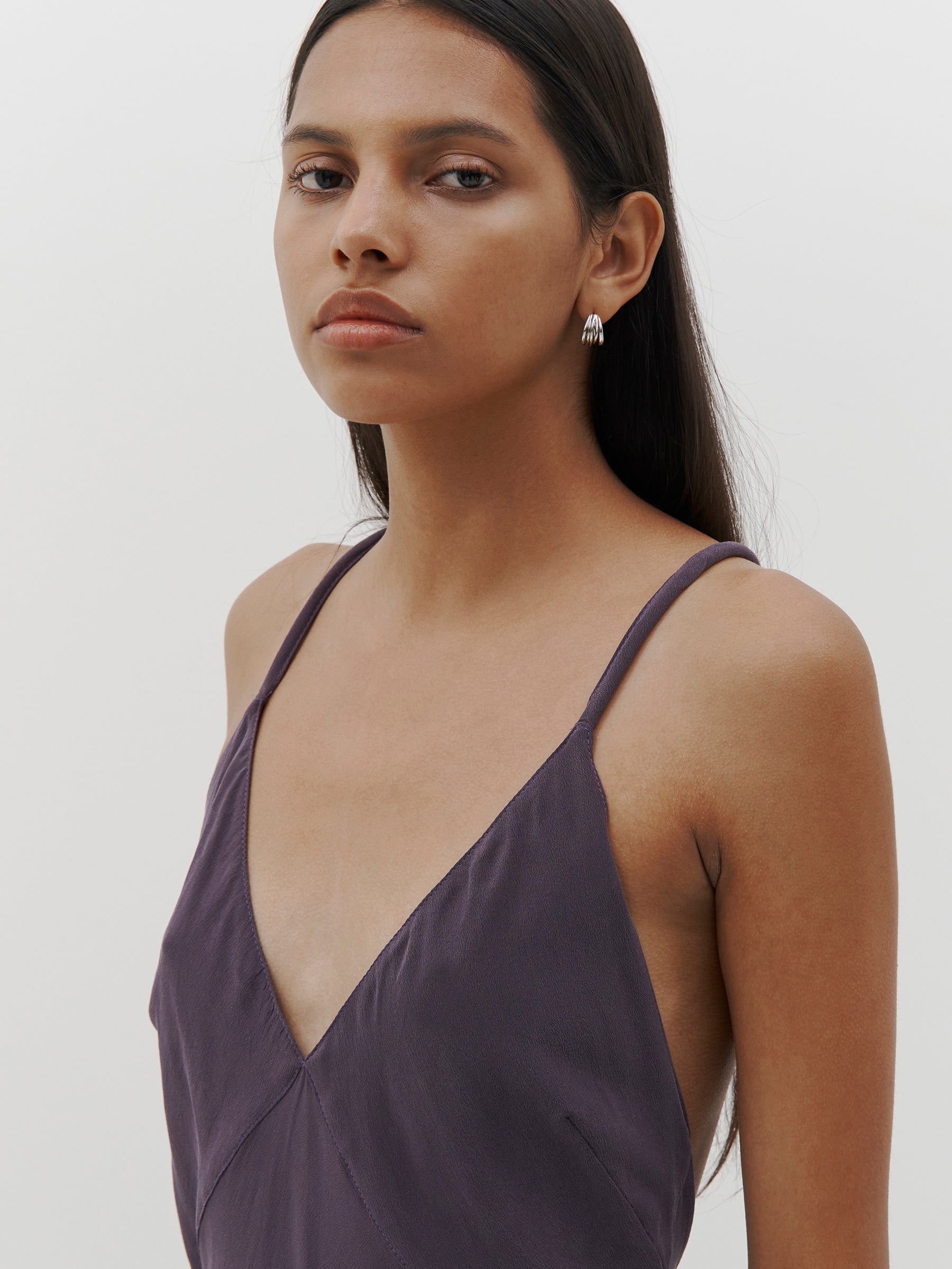 rope detail slip dress