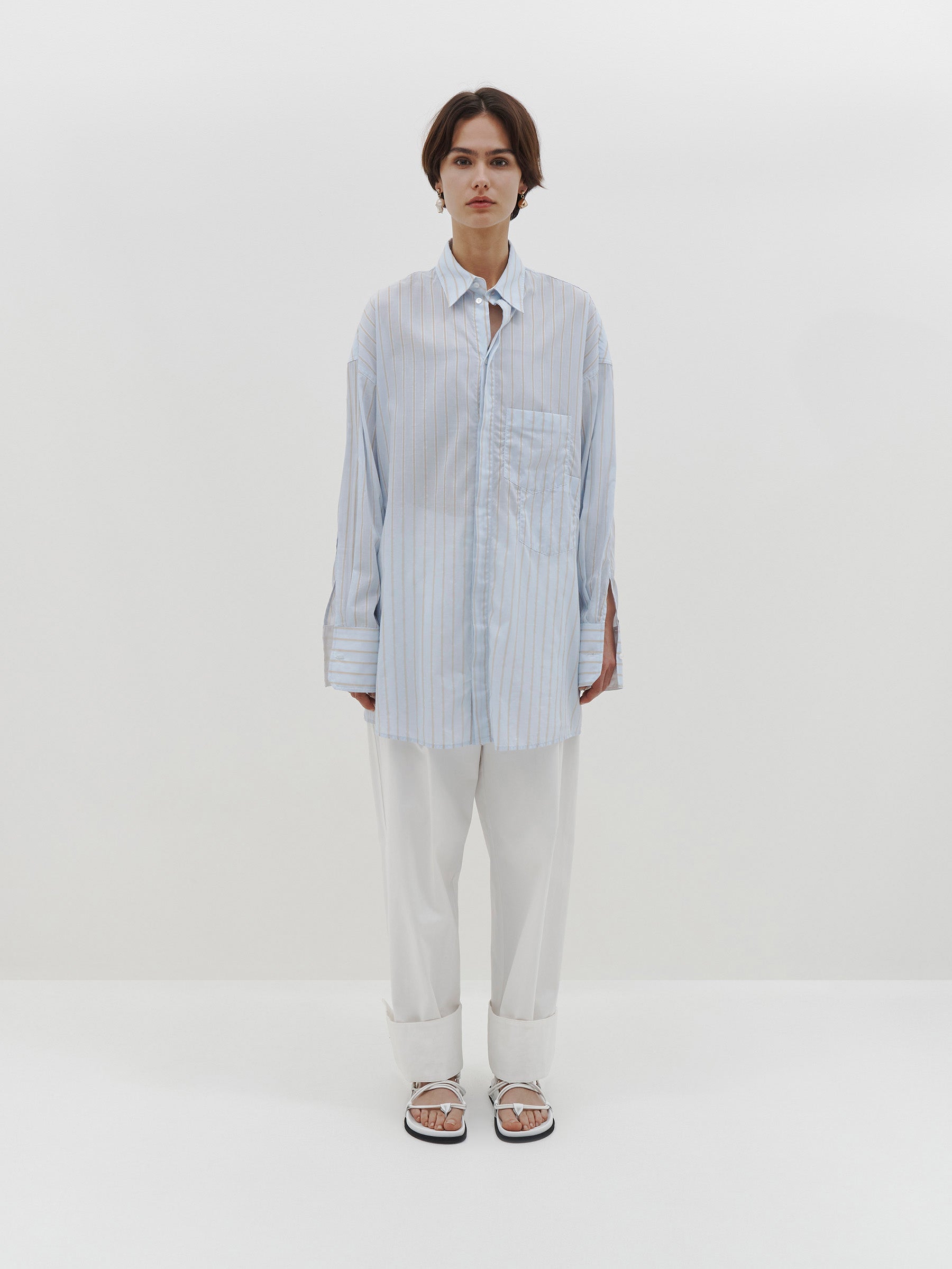stripe boyfriend shirt